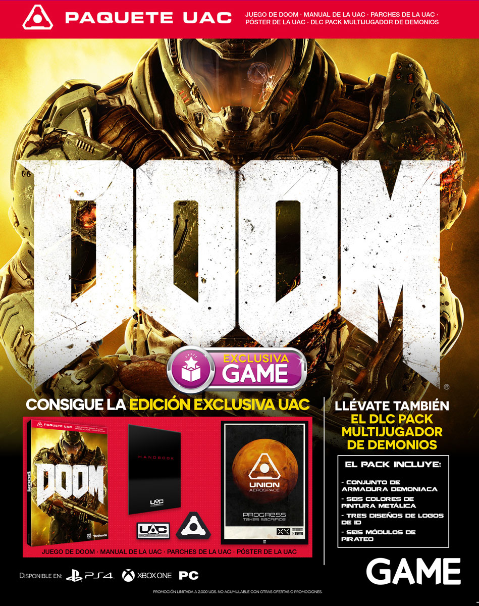 Doom Edici N Exclusiva Y Productos Oficiales En Game Hobbyconsolas