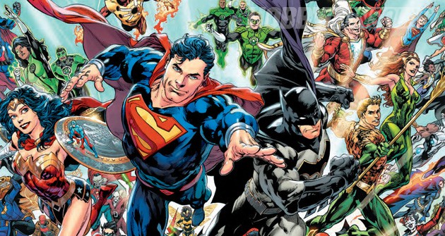 Dc Rebirth P Ster Para El Renacimiento De Los Superh Roes De Dc