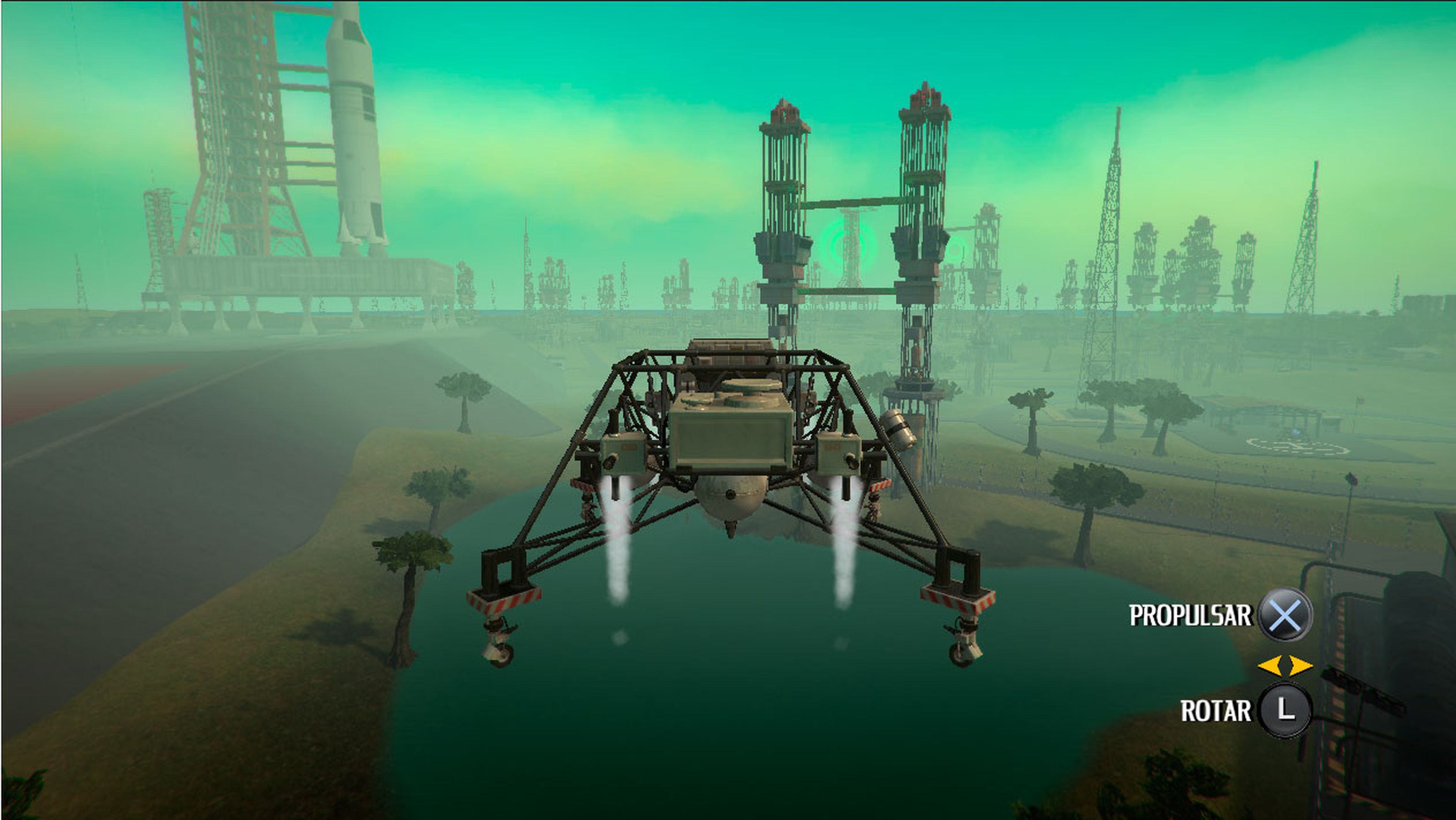 El videojuego de Atrapa la bandera combinará exploración, resolución de puzles y retos de habilidad sobre vehículos.