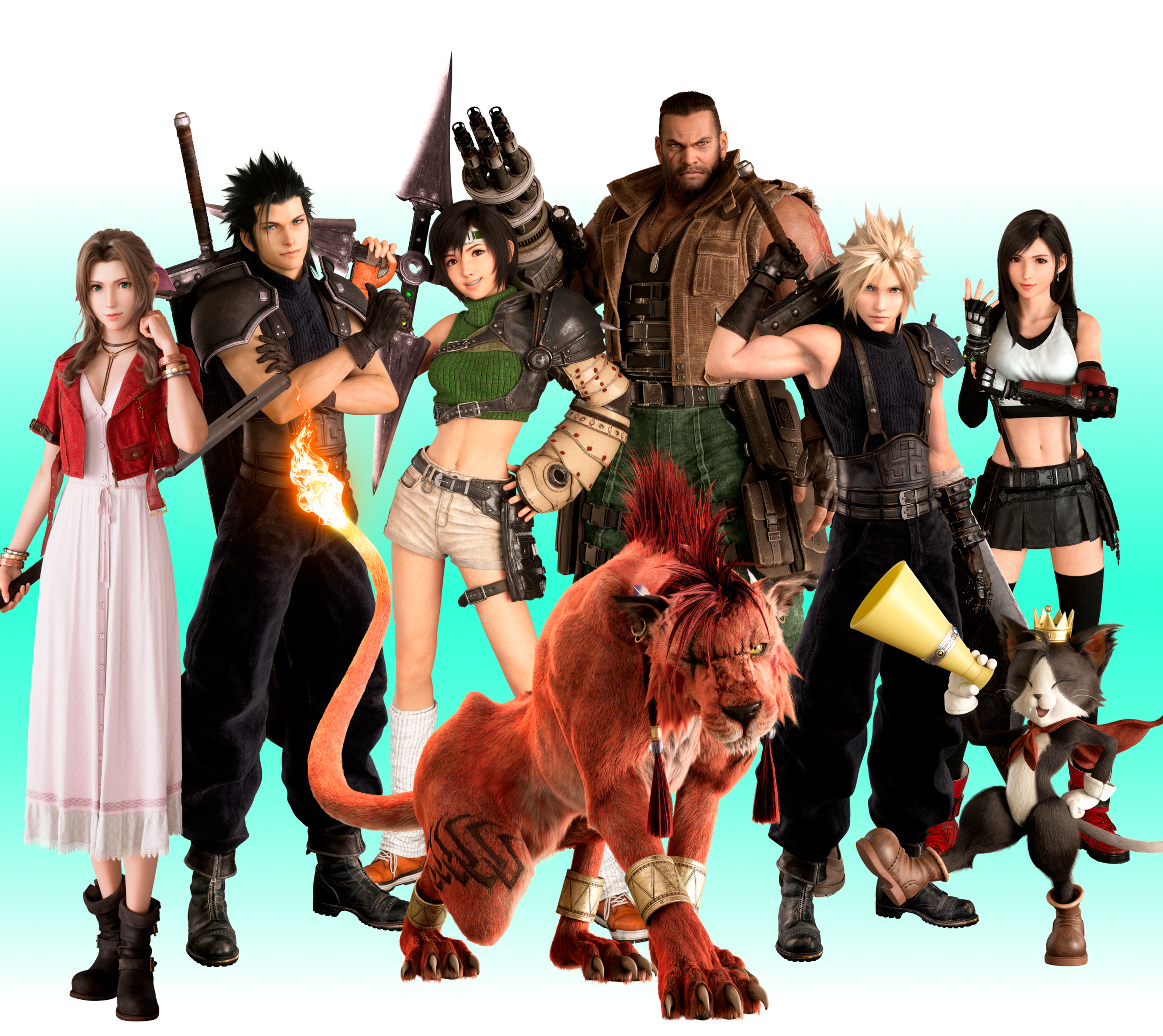 Final Fantasy VII Rebirth - Protagonistas