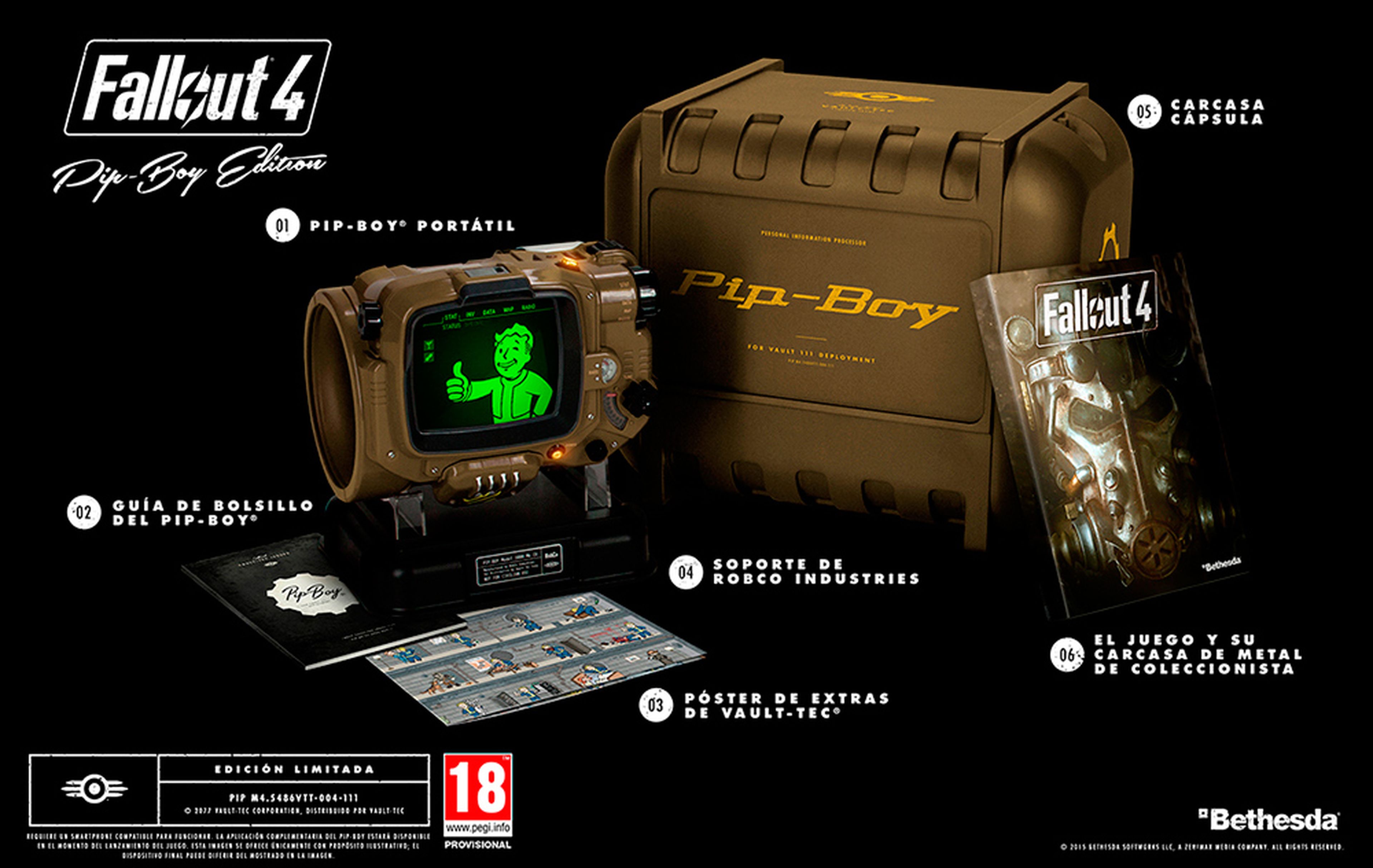 Fallout 4 Pip-Boy Edition es la edición coleccionista de un videojuego que más rápido se ha vendido en la historia.