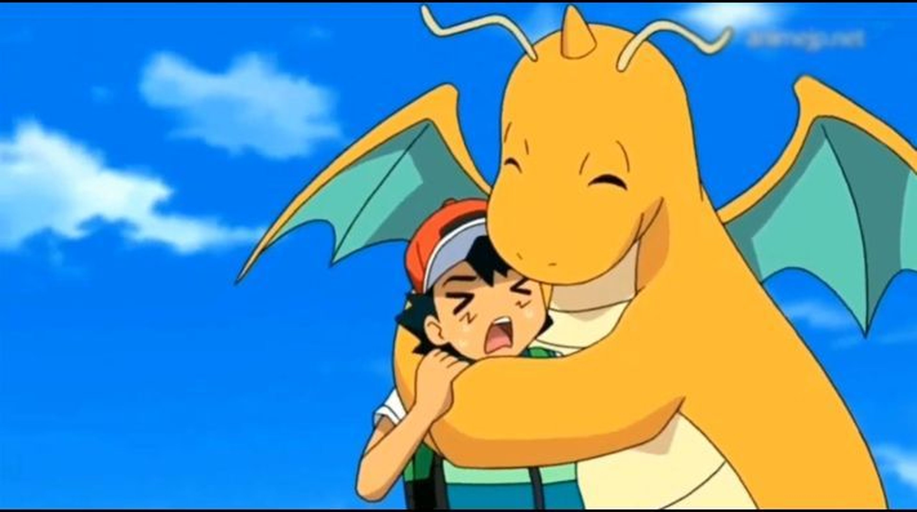 Pokemon - Ash y Dragonite