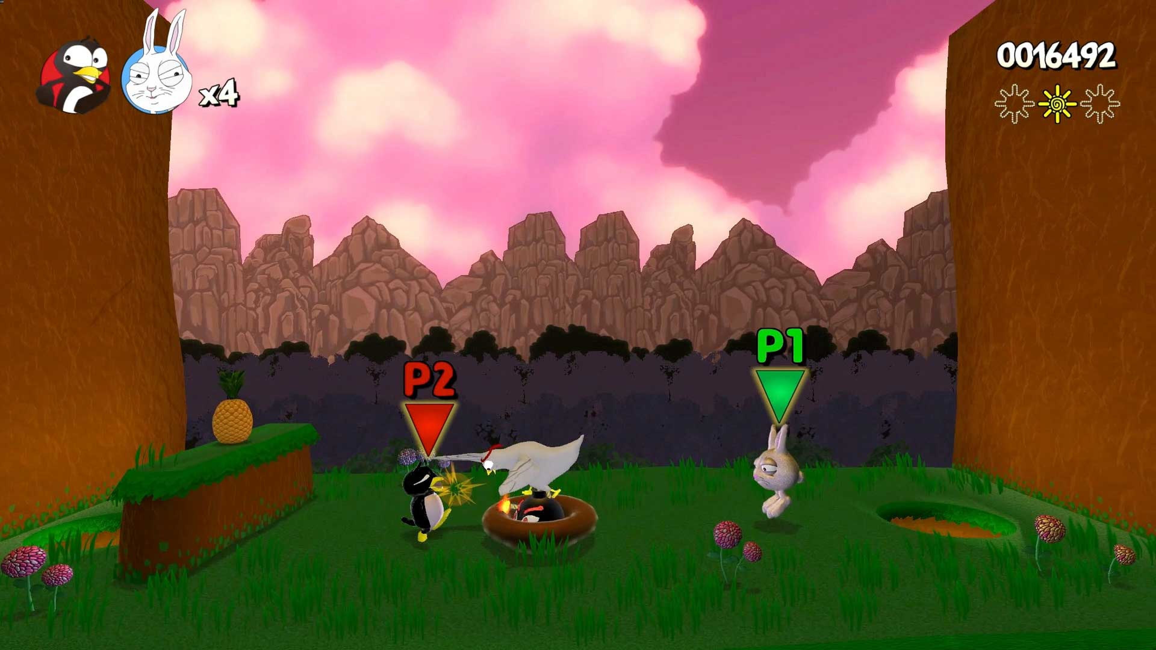 IslaBomba tiene un modo cooperativo para hasta tres jugadores.