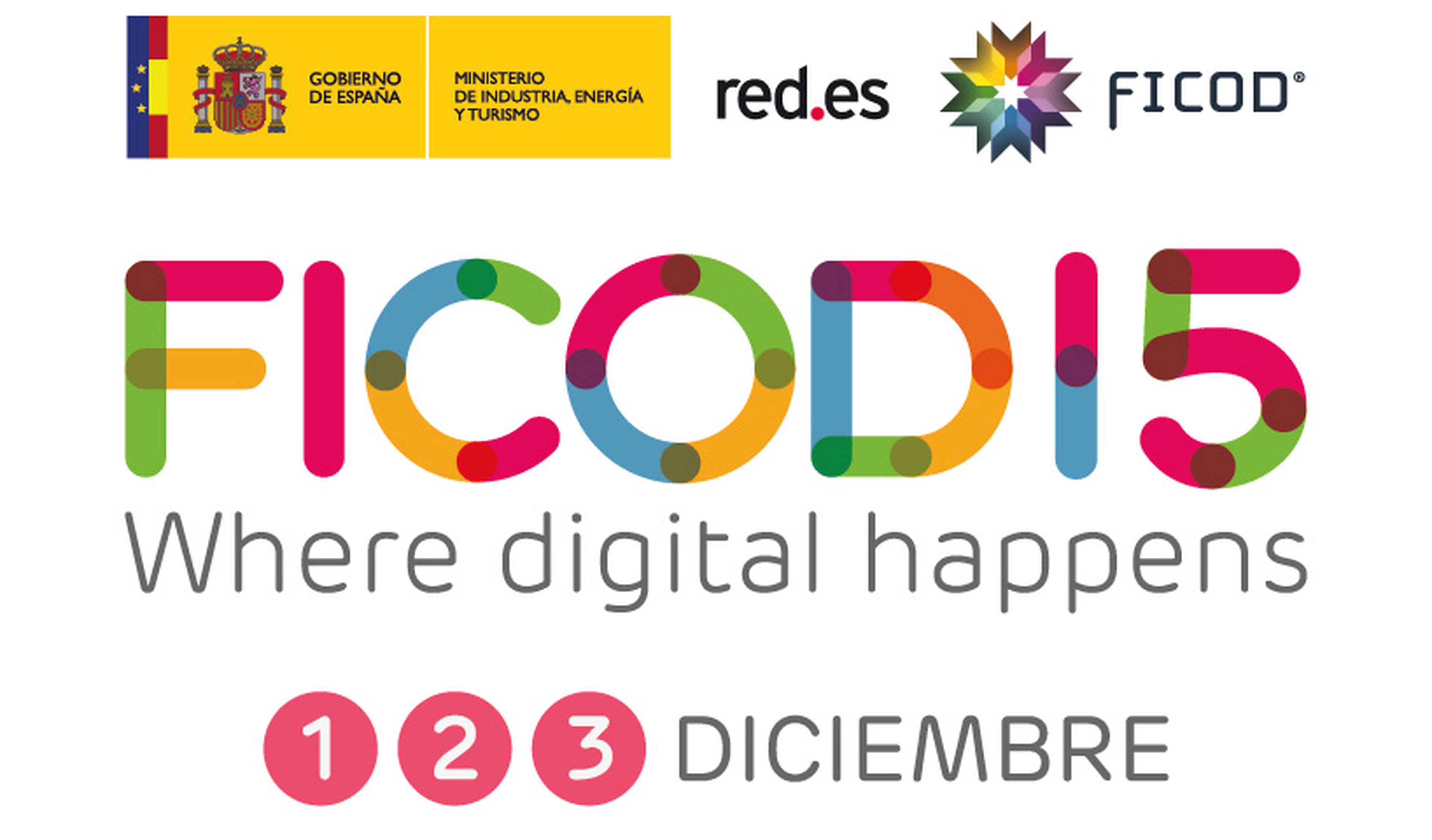 FICOD 2015 se celebrará del 1 al 3 de diciembre en Madrid, es de acceso gratuito