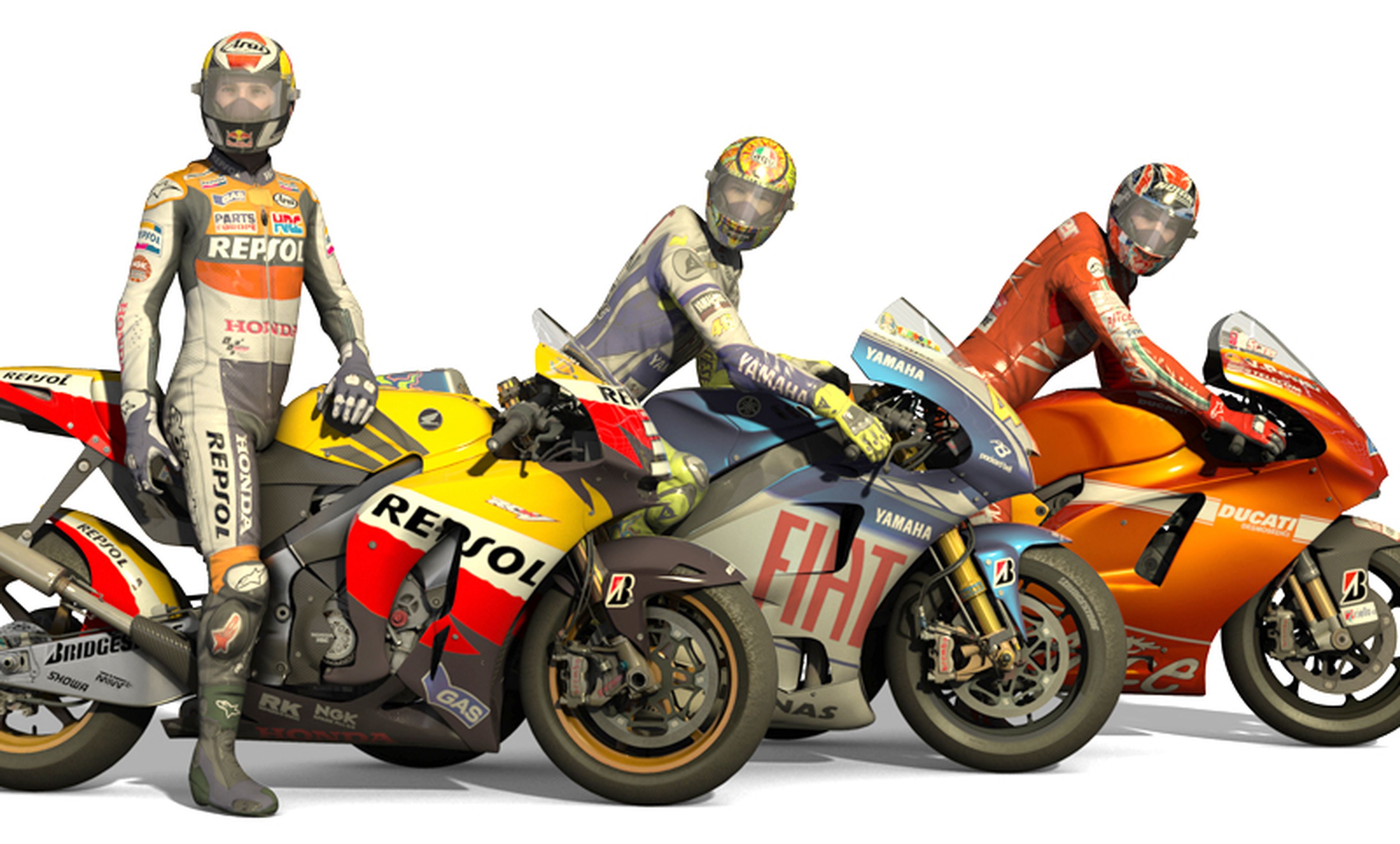Nuevas pantallas de MotoGP 09/10