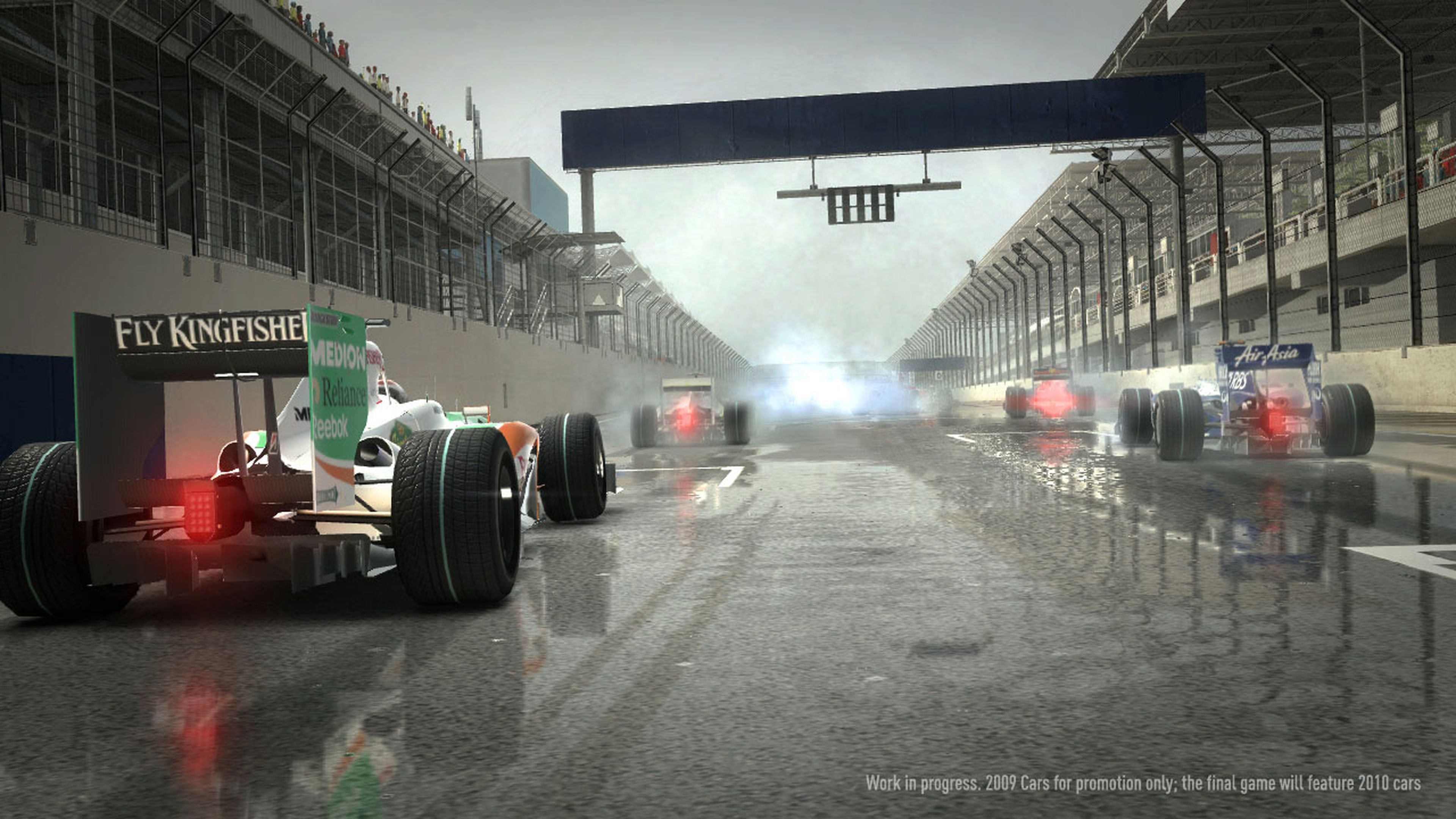 F1 2010, camino del podio