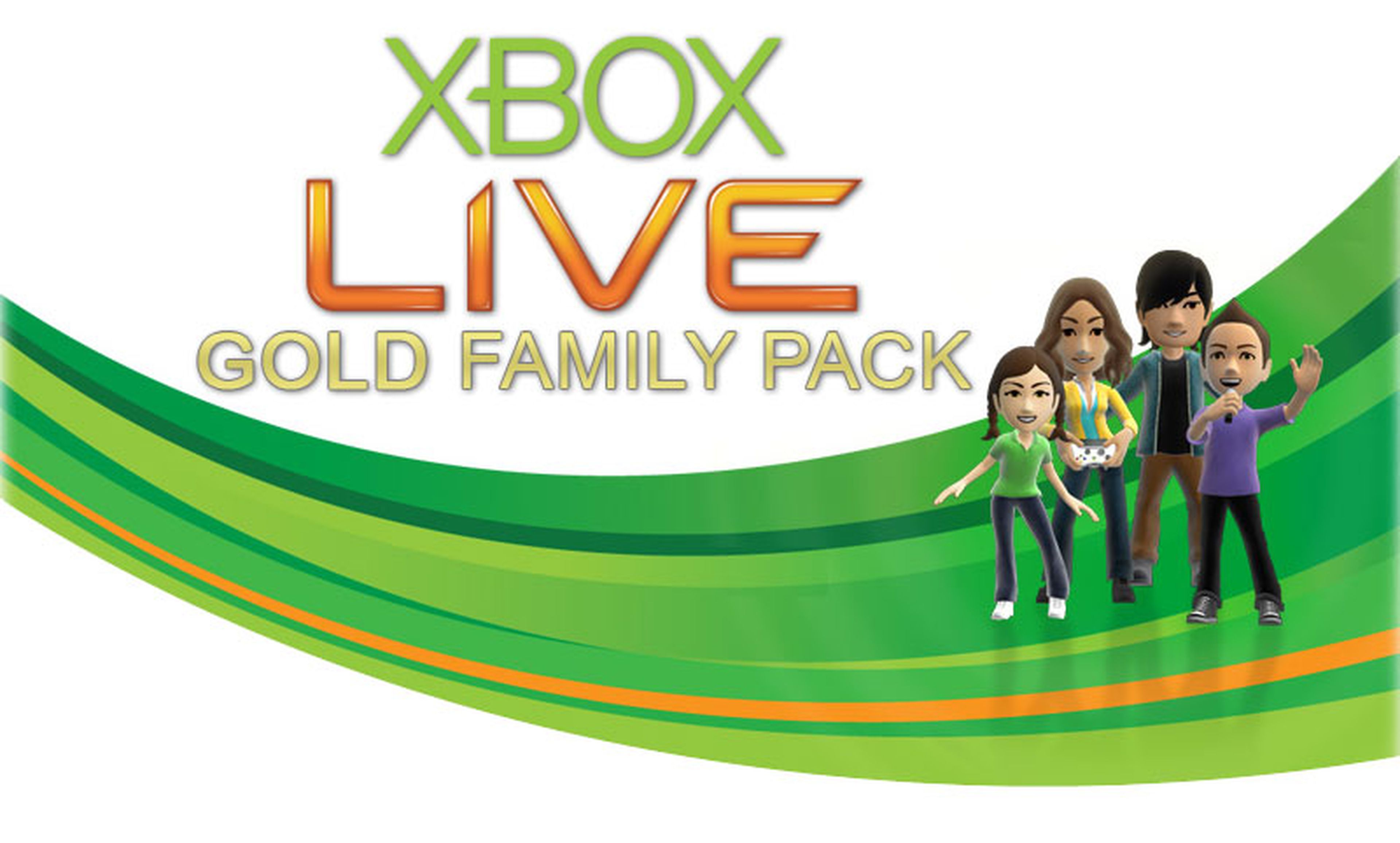 Disfruta de Xbox LIVE con la familia