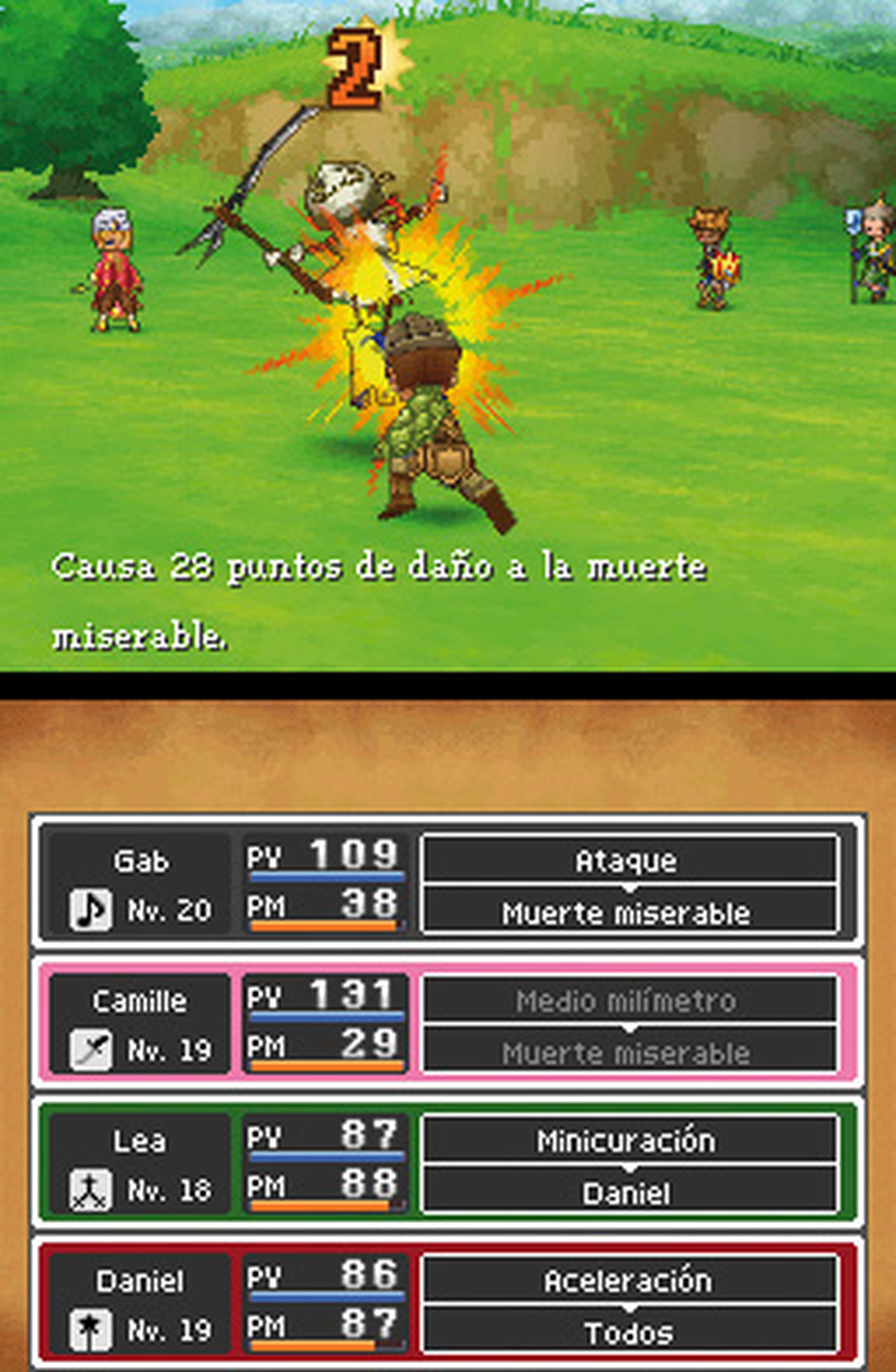 El mejor rol con Dragon Quest IX