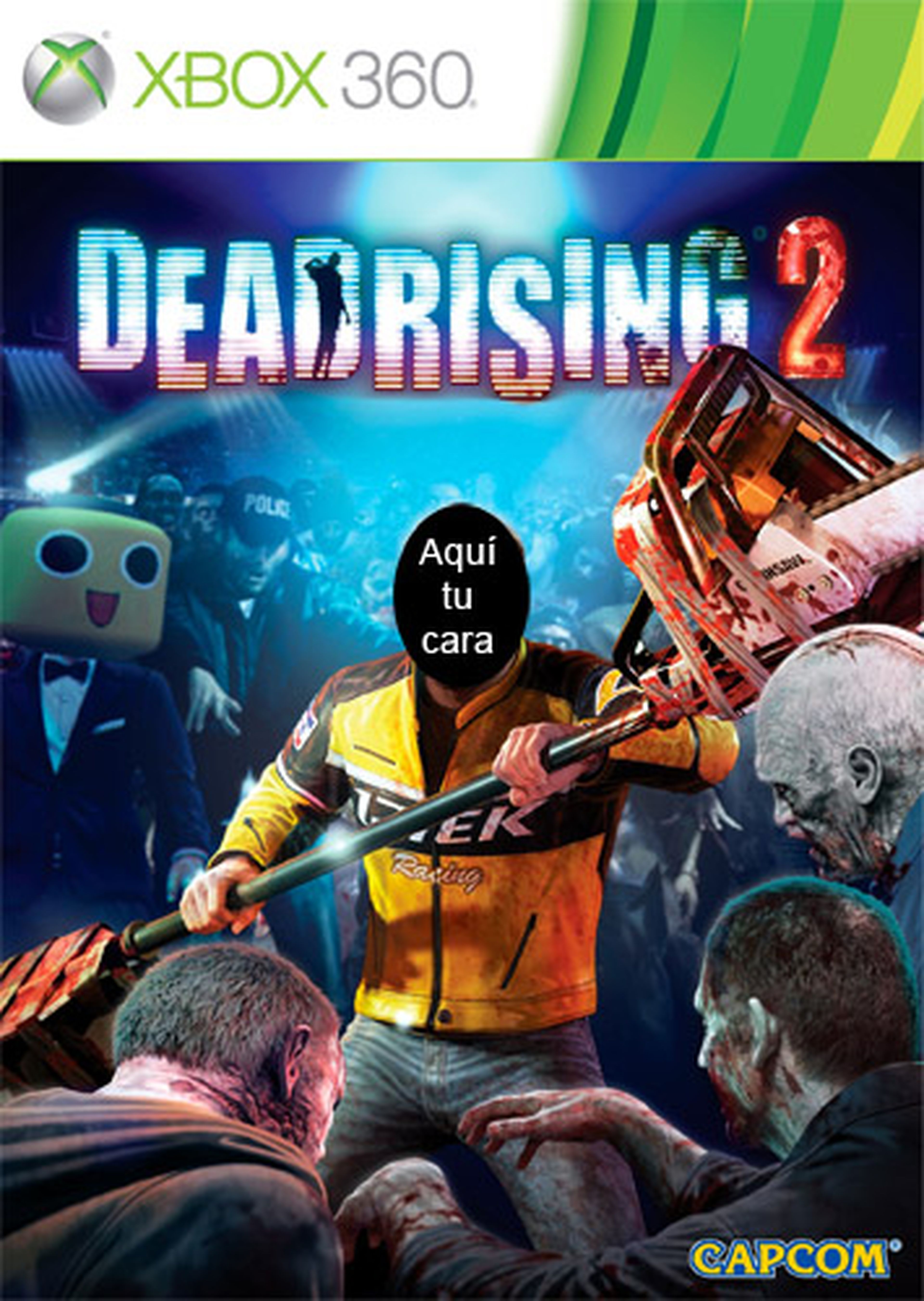 Tu cara en portada de Dead Rising 2