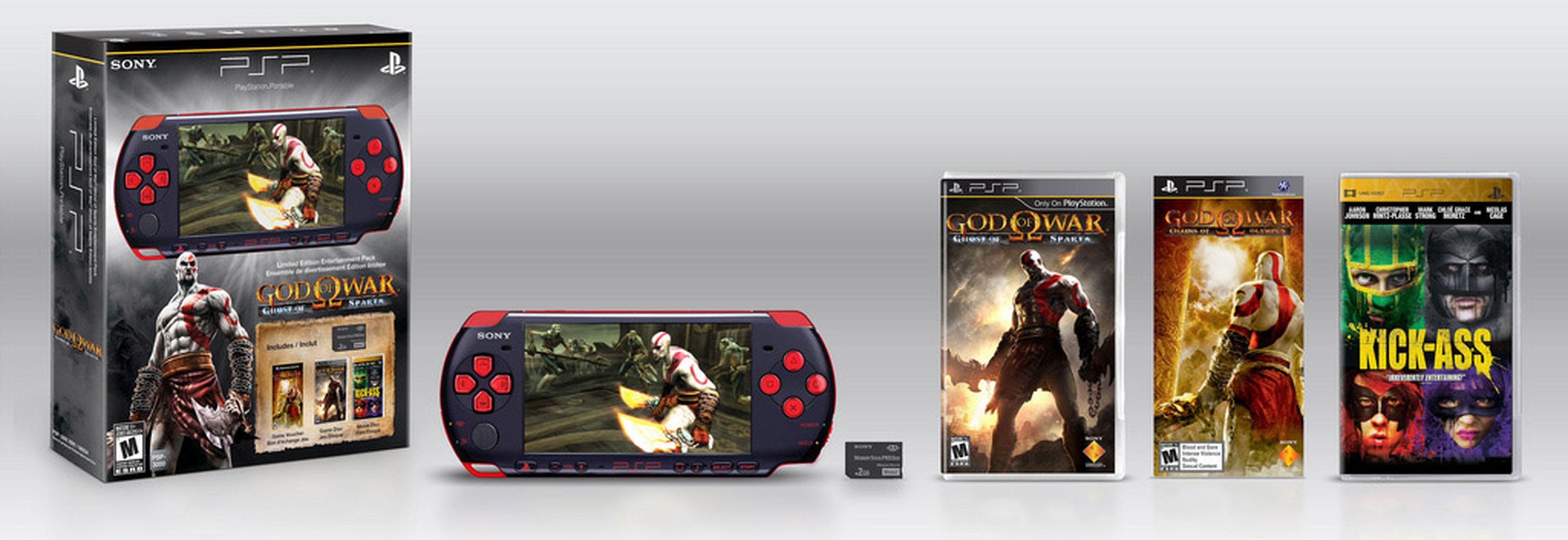 Pack de PSP y God of War GoS
