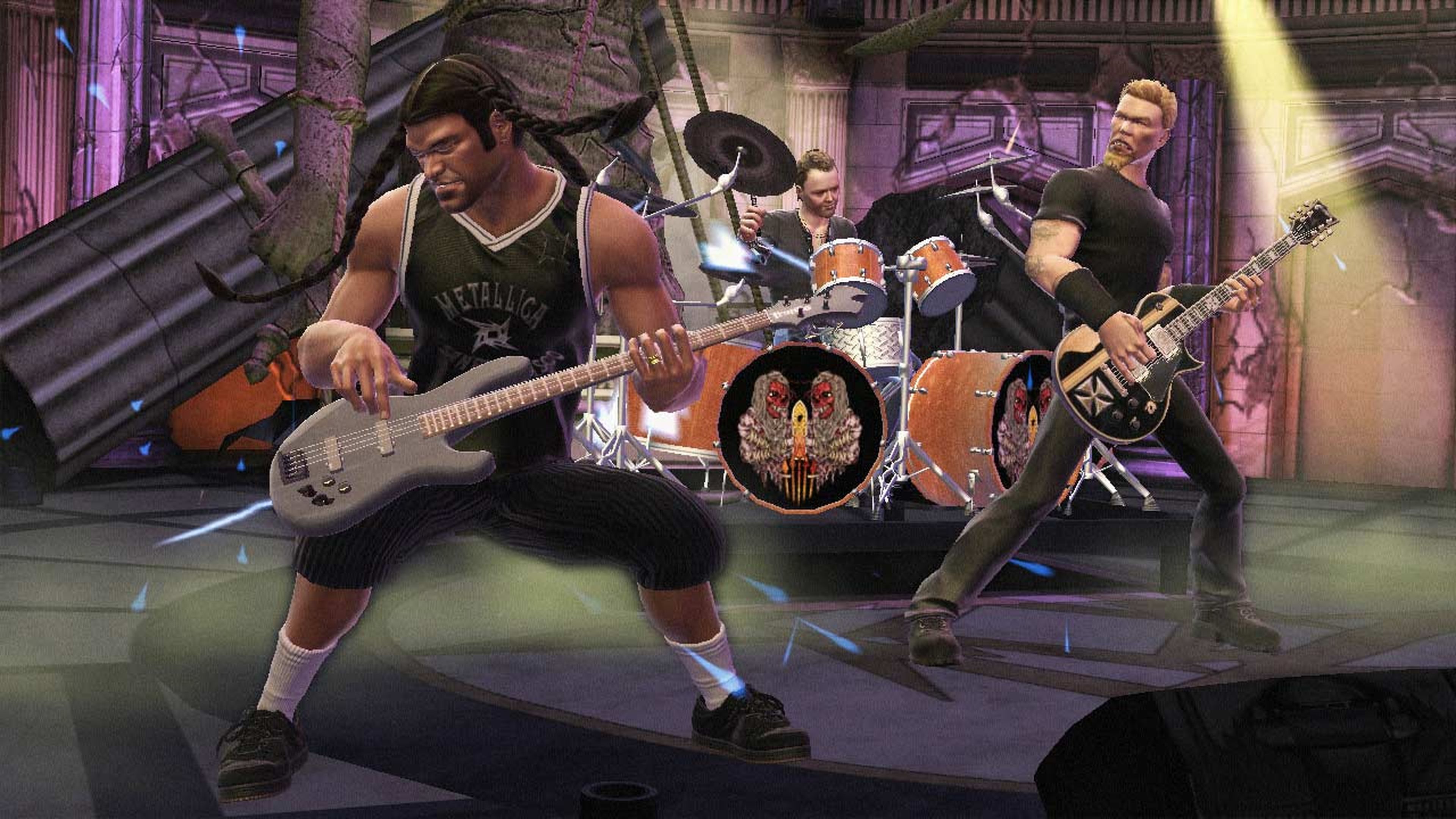 Guitar Hero Metallica en Warriors of Rock
