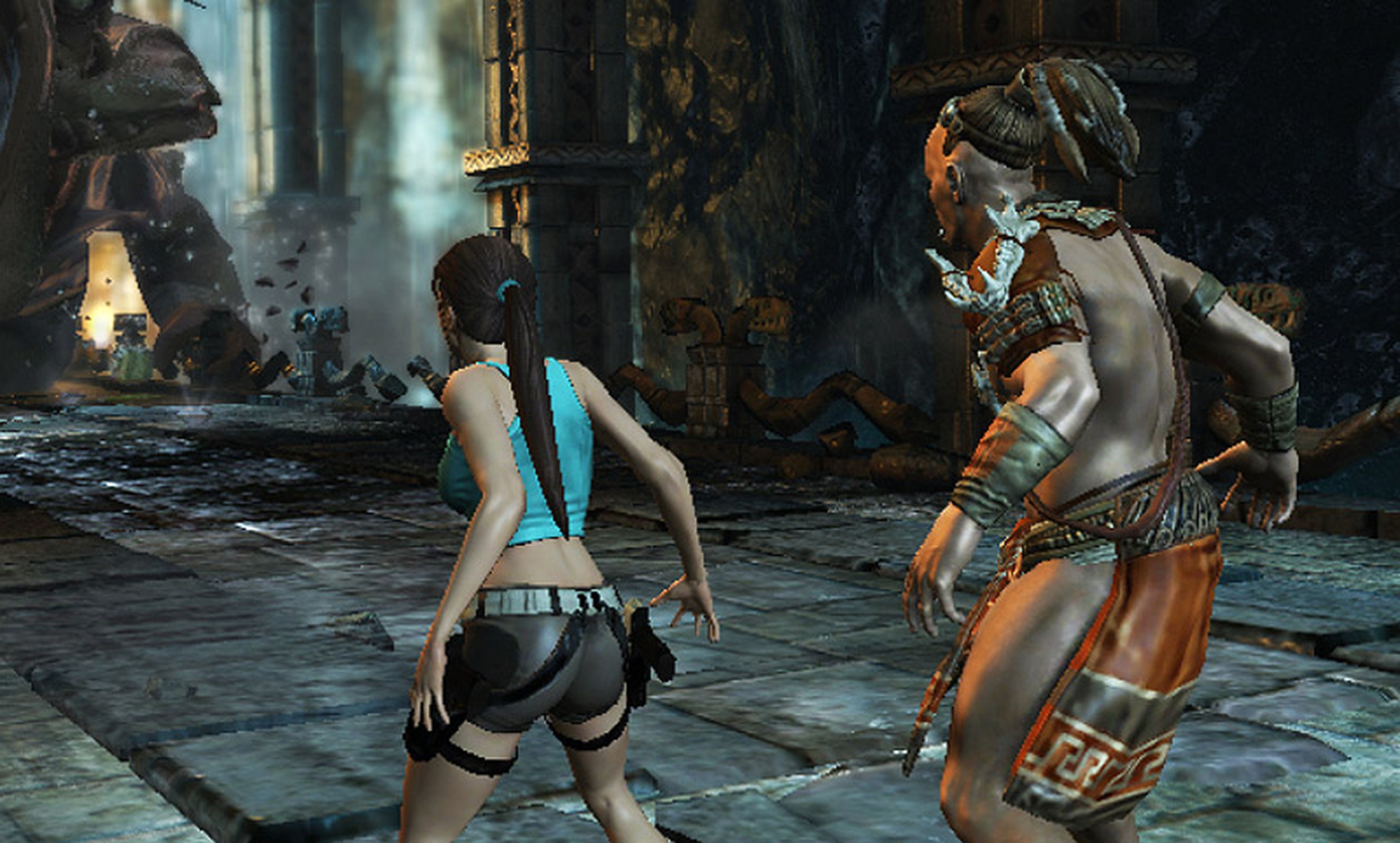 El cooperativo de Lara Croft, a punto