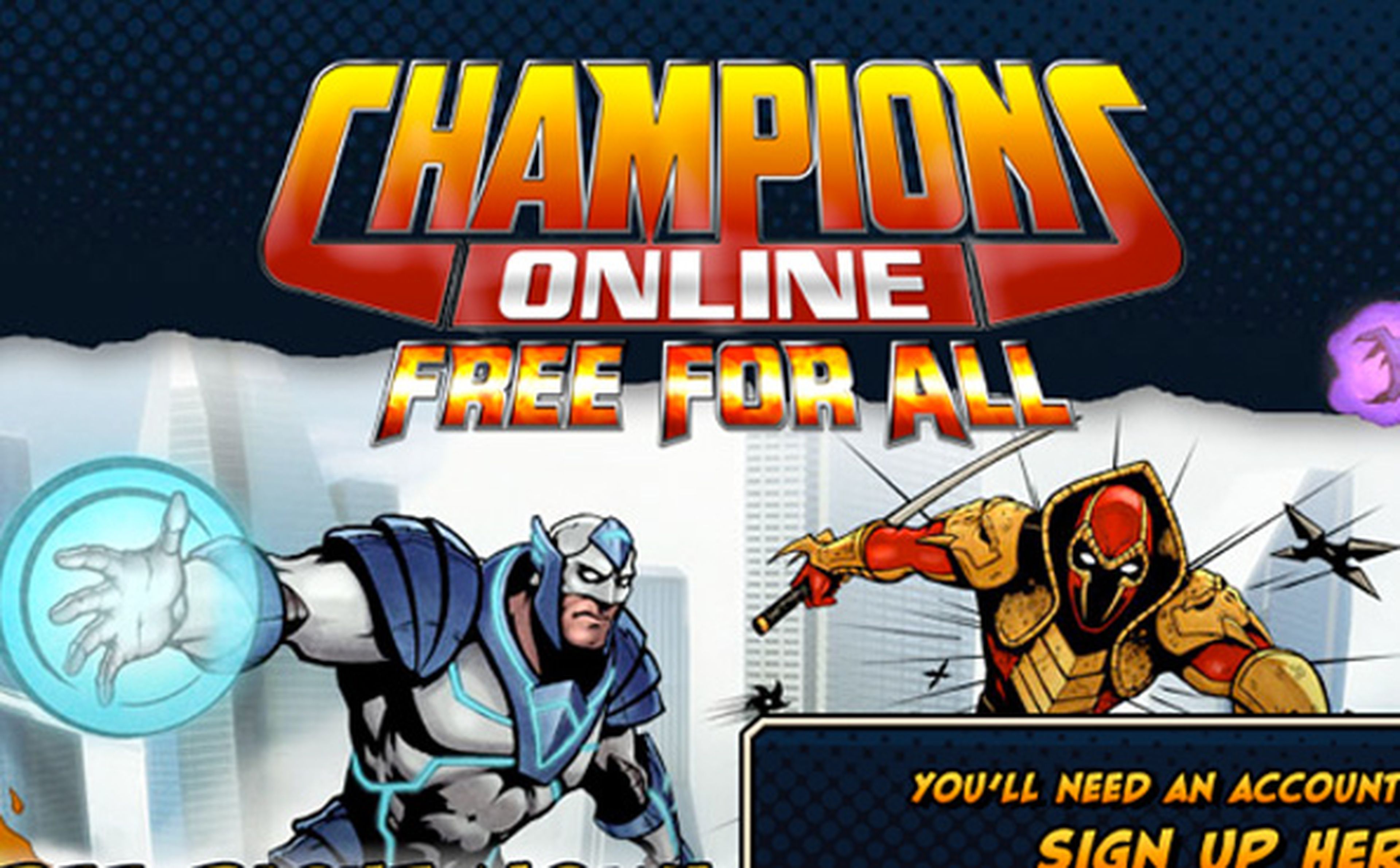 Champions Online Free... para todos