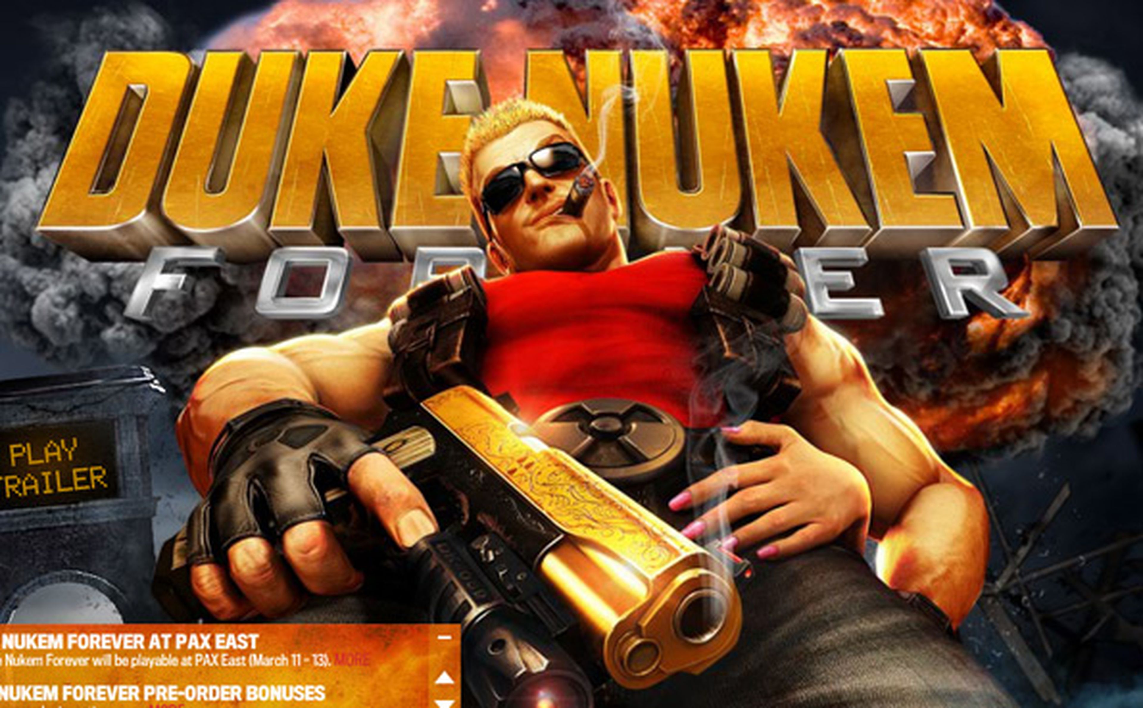 La web que Duke Nukem se merece
