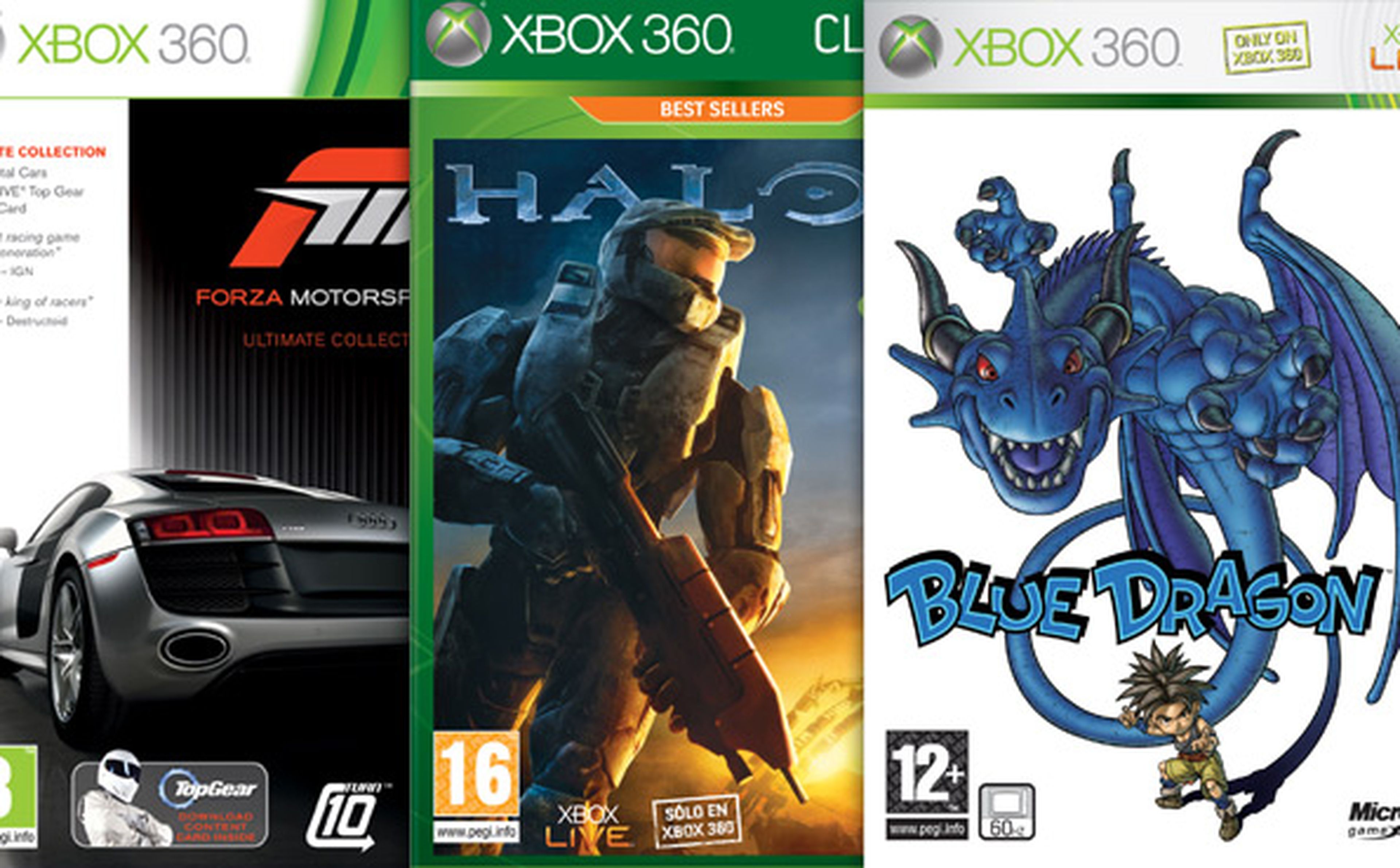 Los mejores de Xbox 360 al mejor precio