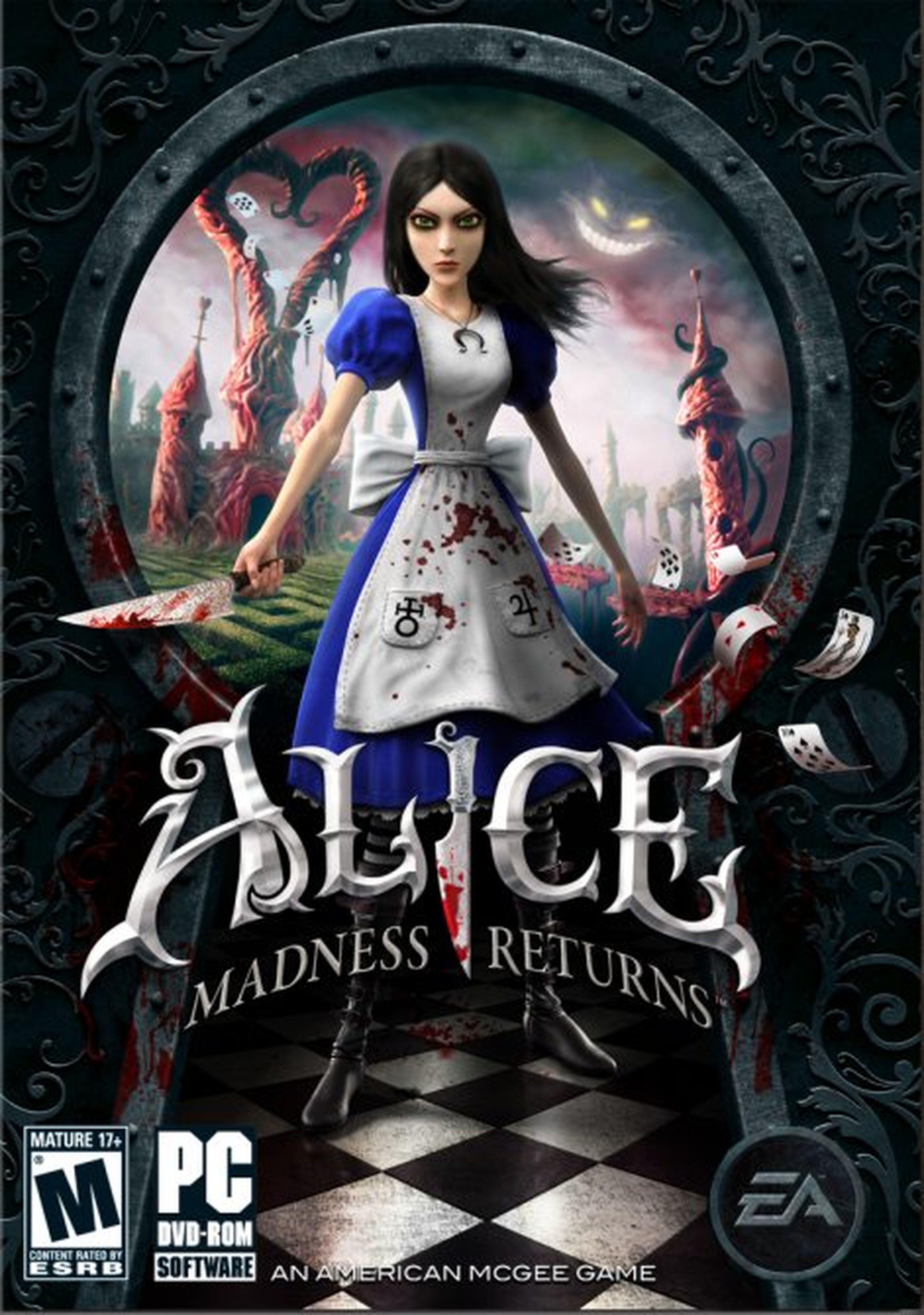 Así es la portada de Alice Madness Return