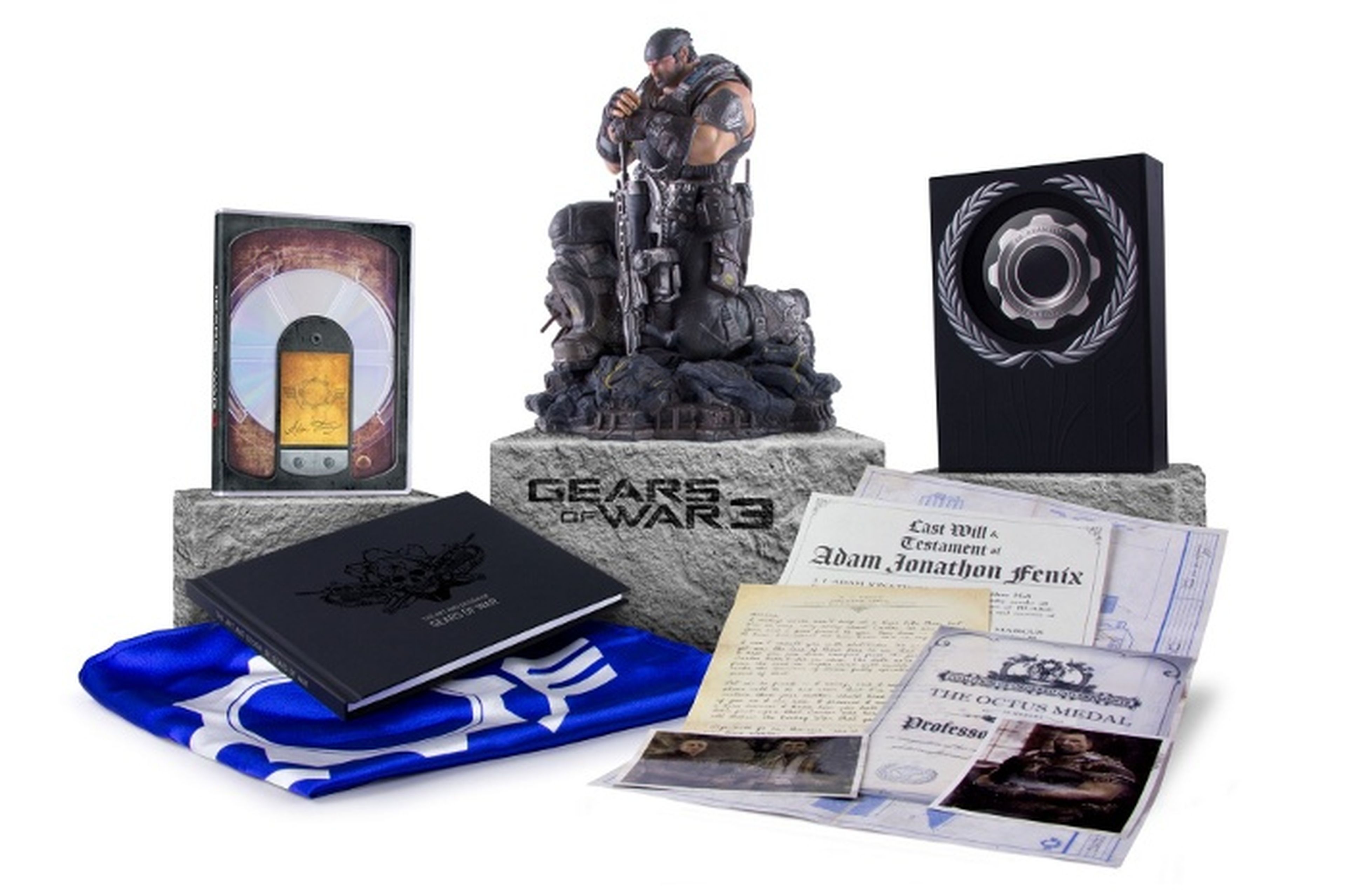 Las ediciones exclusivas de Gears of War 3