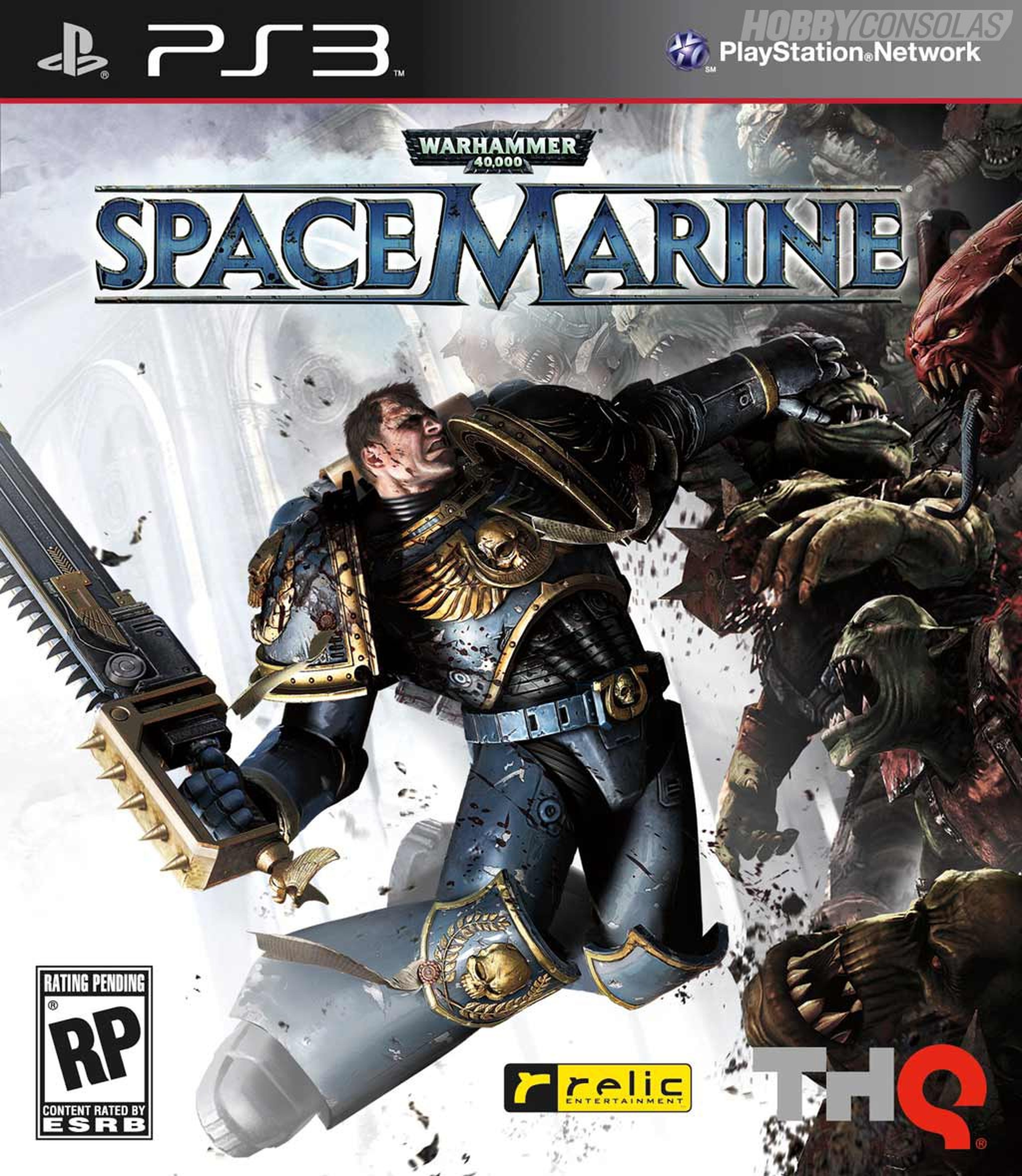 Warhammer 40.000 Space Marine's web