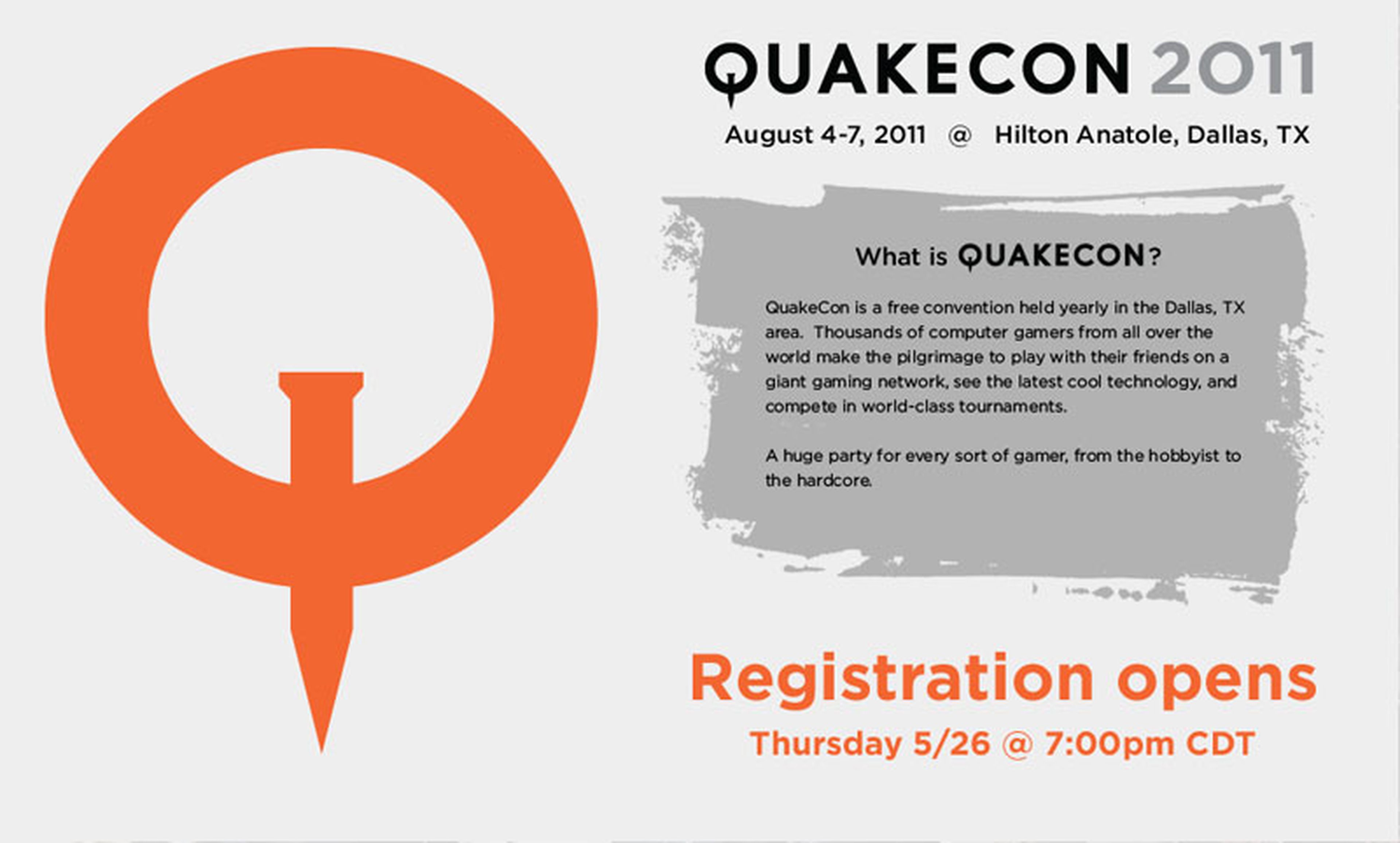 QuakeCon, mañana entradas a la venta