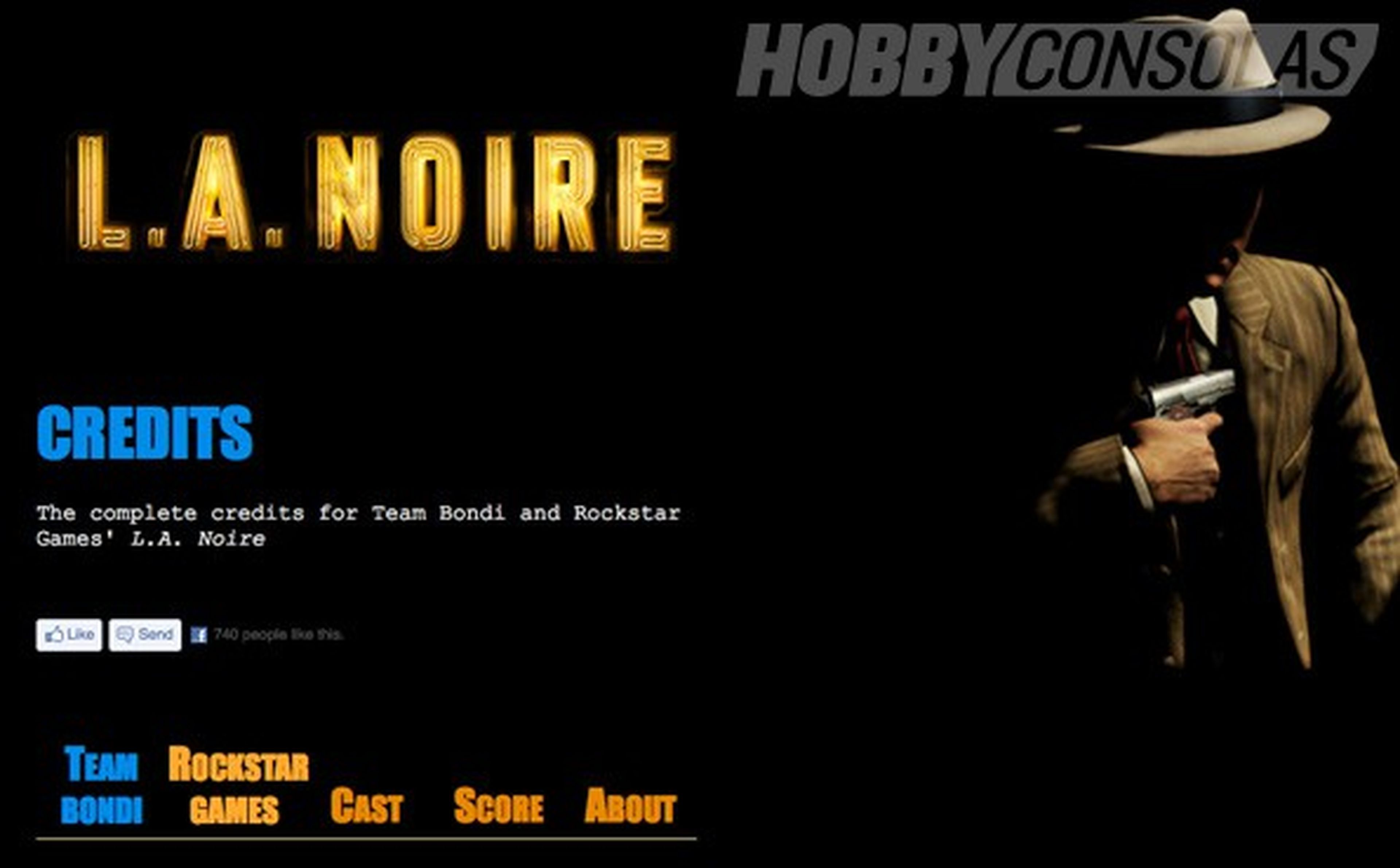 L.A. Noire y sus verdaderos 'créditos'