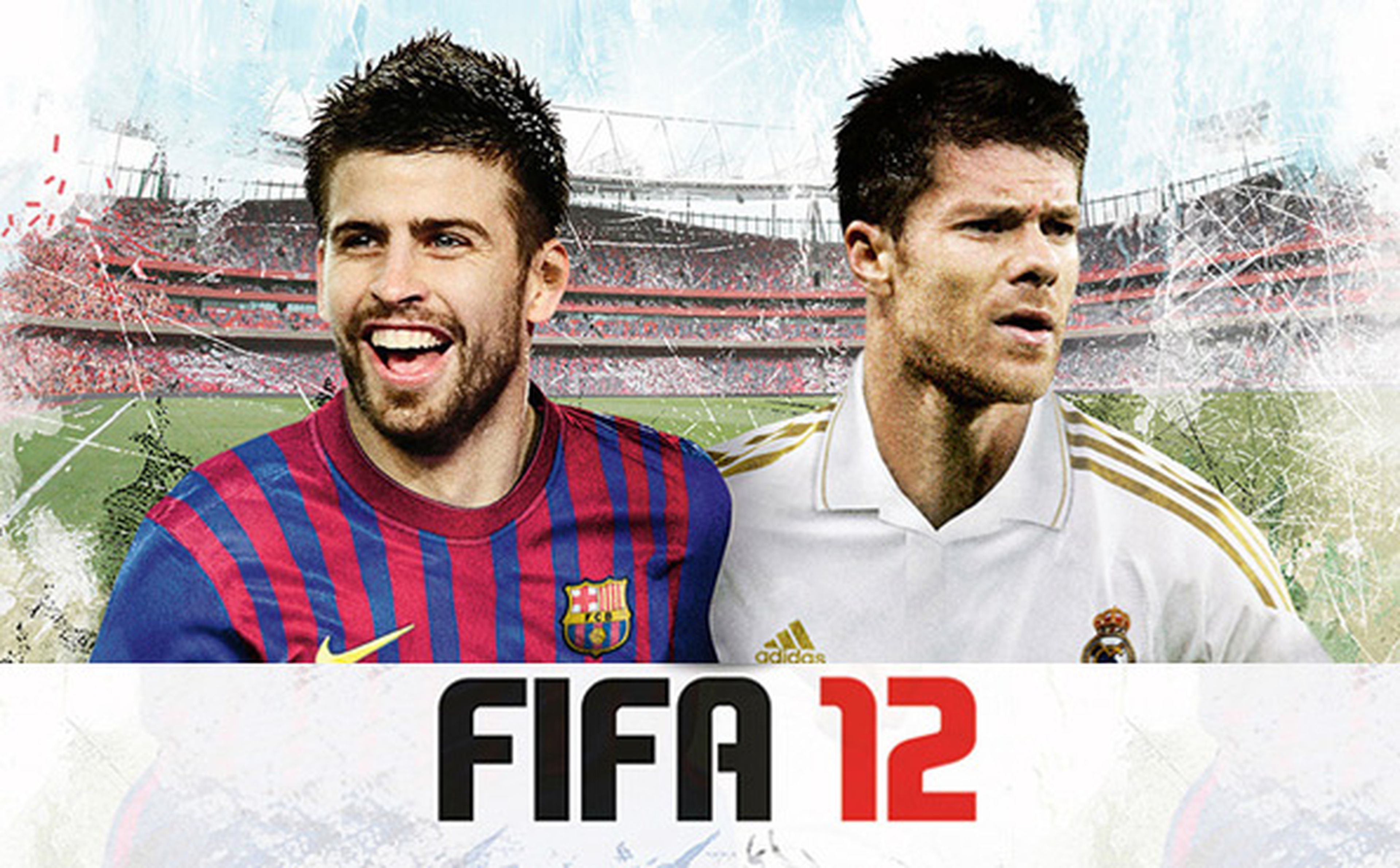 Piqué y Alonso de portada en FIFA 12