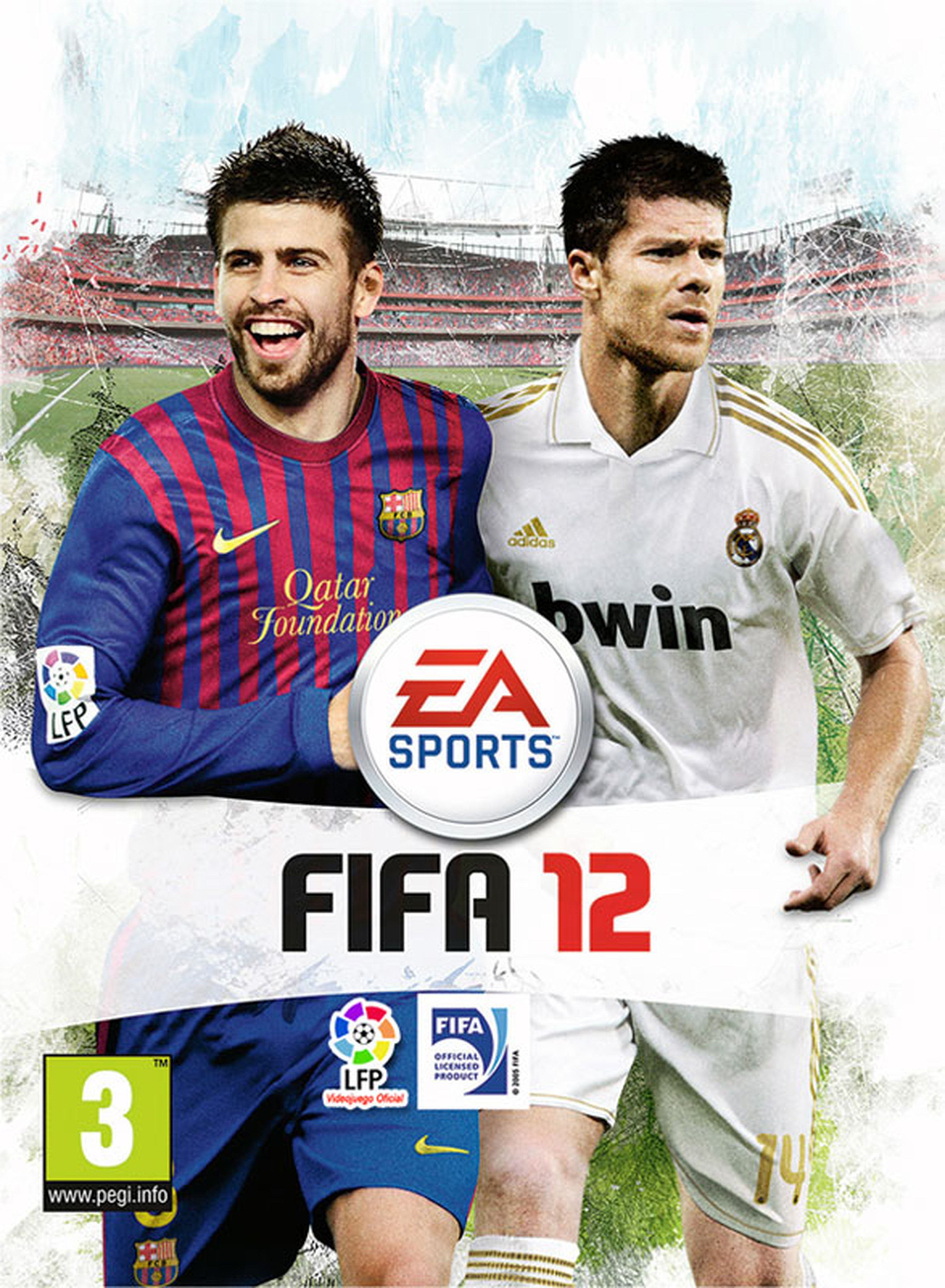 Piqué y Alonso de portada en FIFA 12