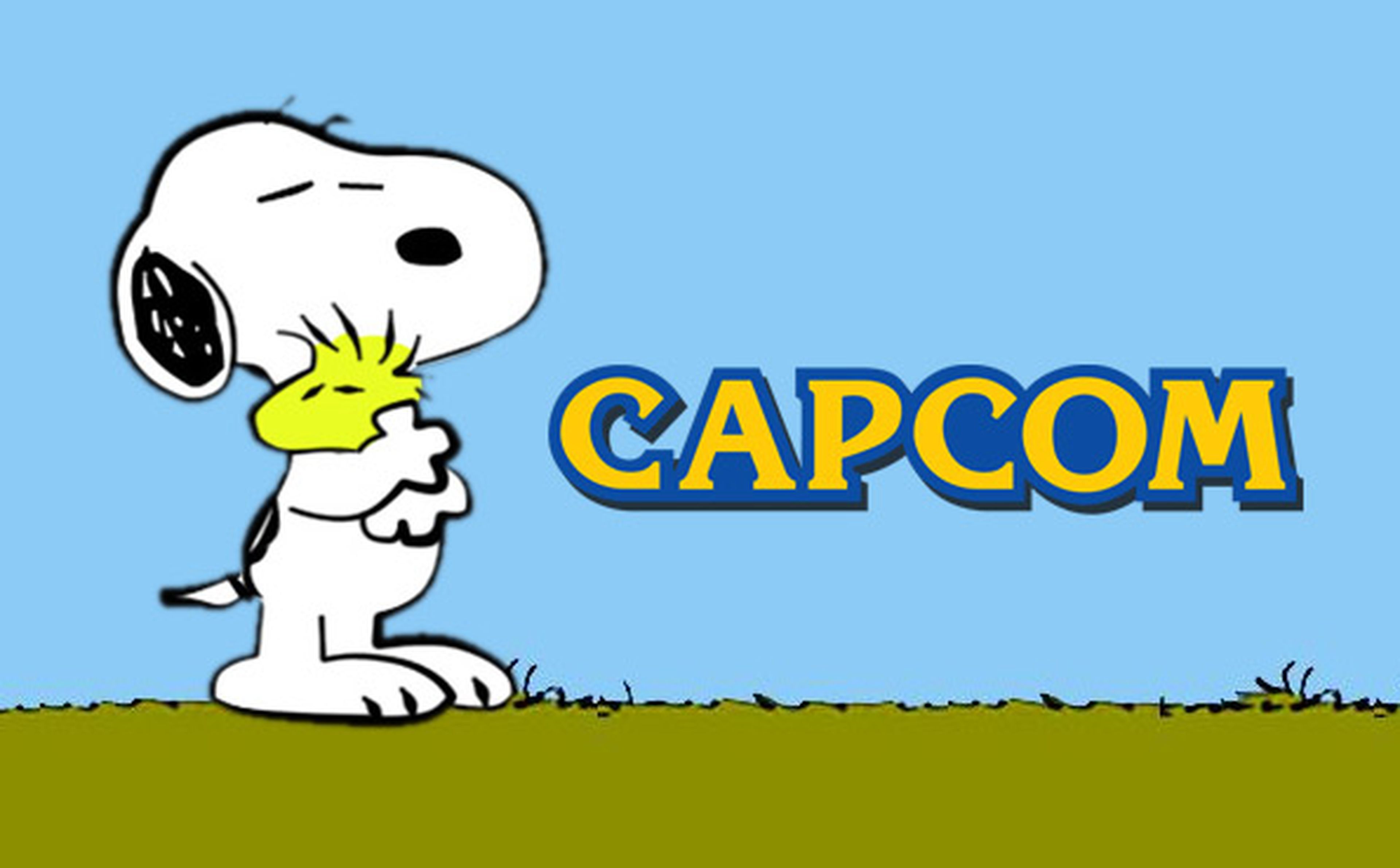 Capcom y Snoopy se dan un fuerte abrazo