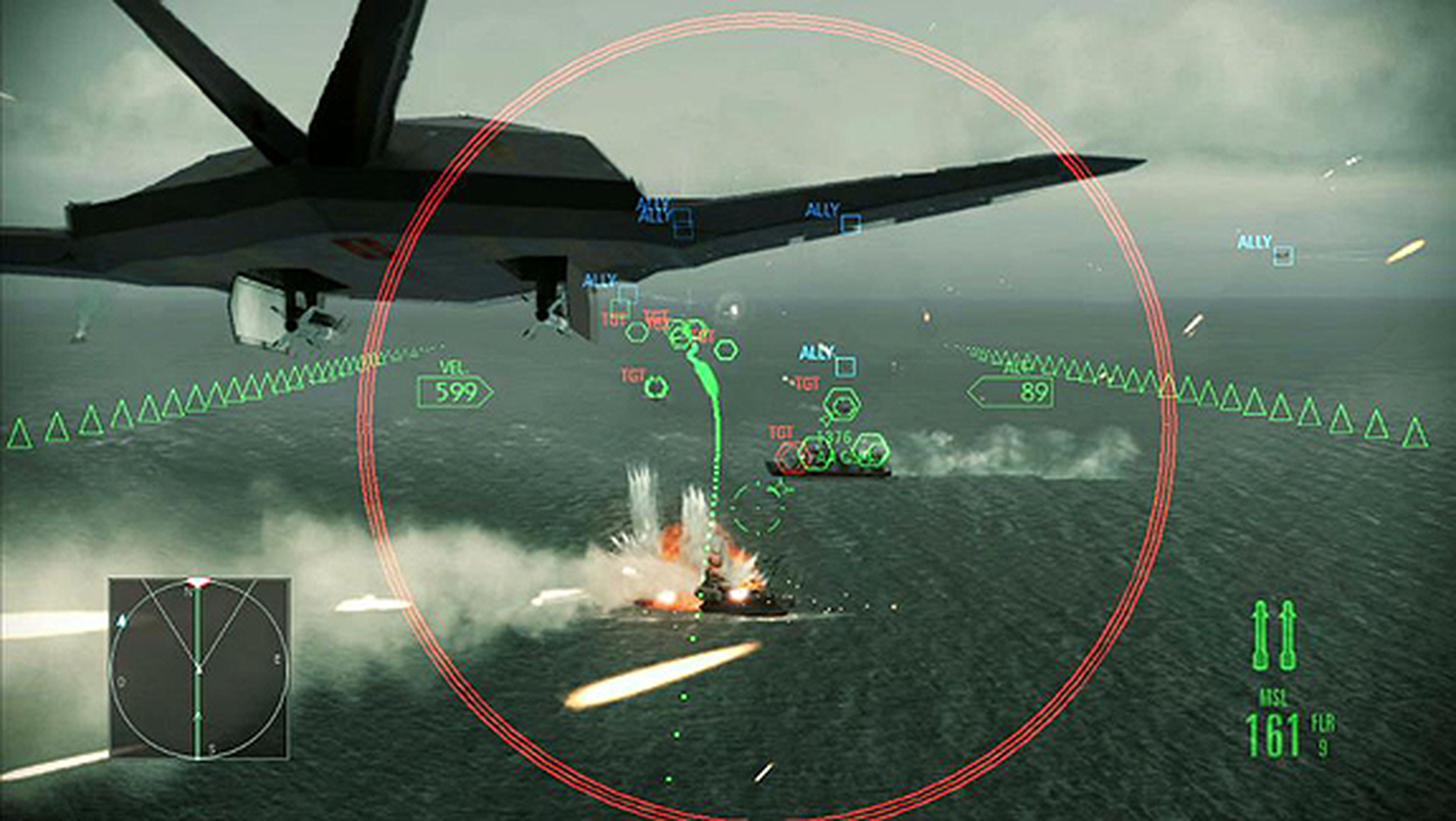 Aerodinámico análisis de Assault Horizon