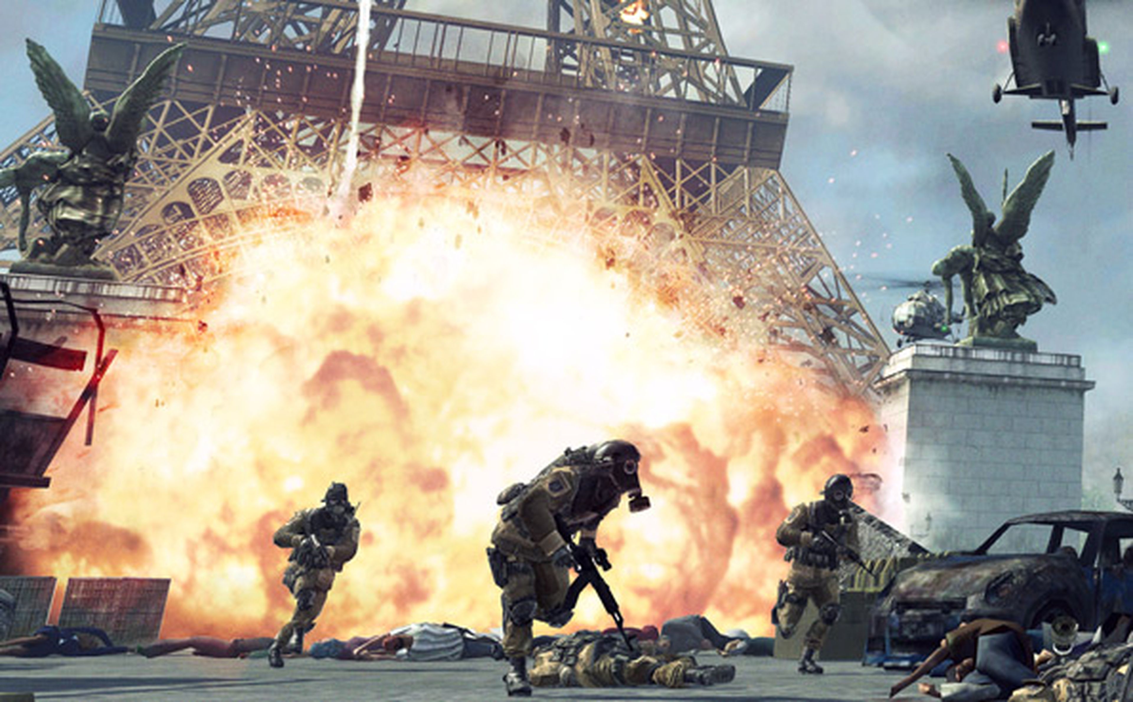 La Torre Eiffel revienta en Modern Warfare 3