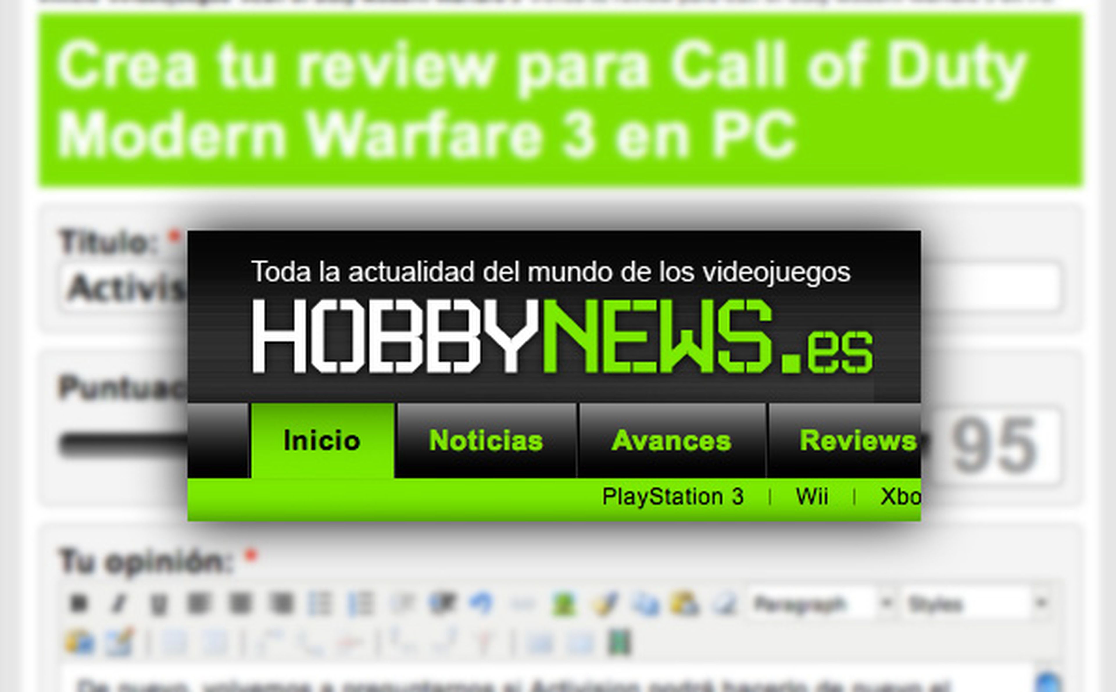 ¿Hacéis la Review de Modern Warfare 3?