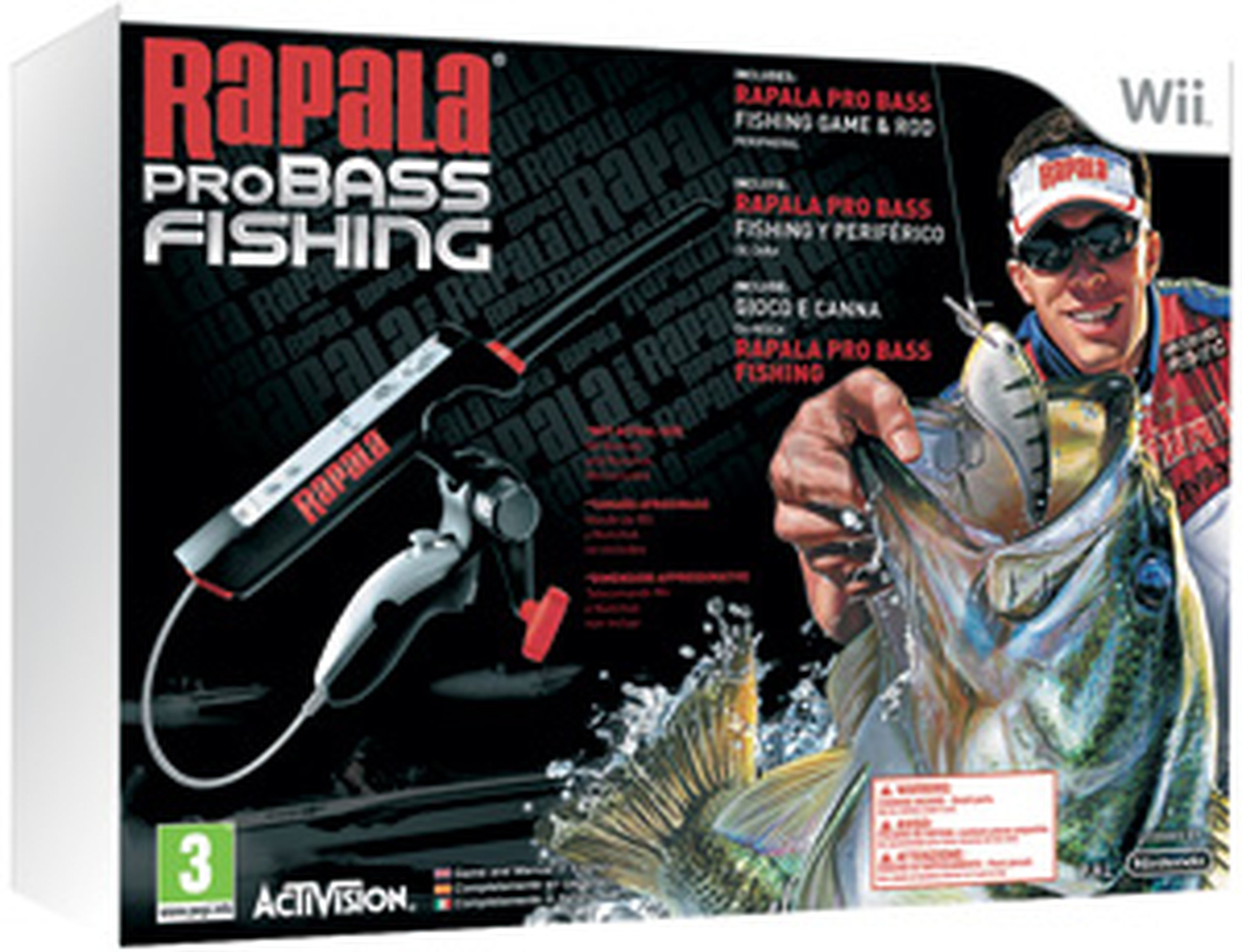 Rapala Pro Bas Fishing para Wii