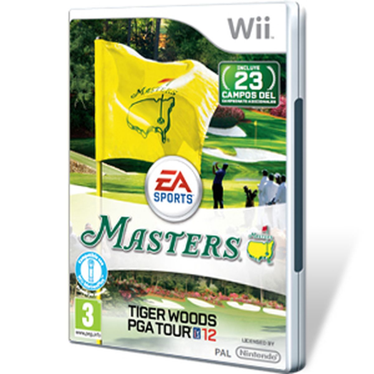 tiger woods pga tour 12 the masters nintendo wii