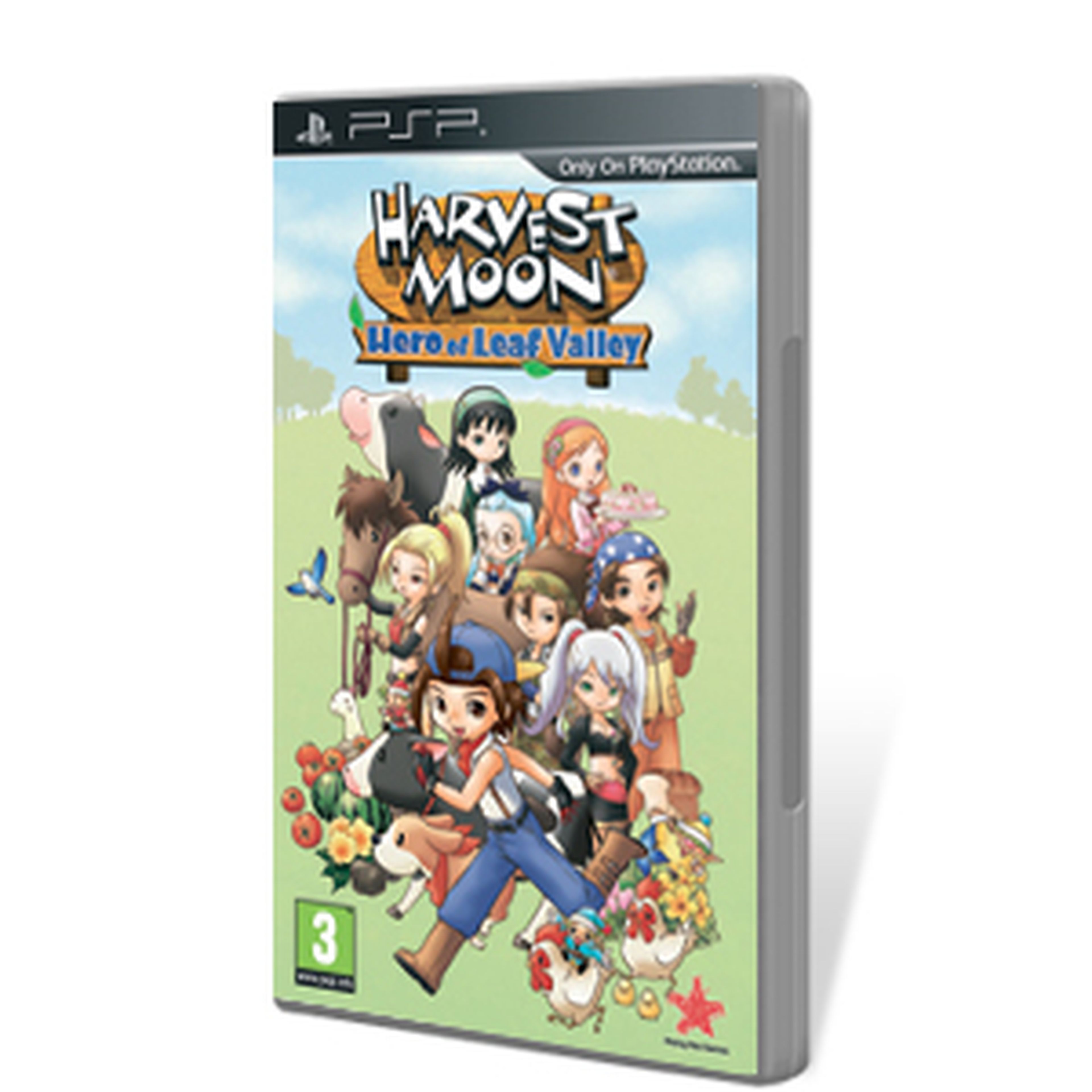 Harvest Moon Hero Of Leaf Valley para PSP