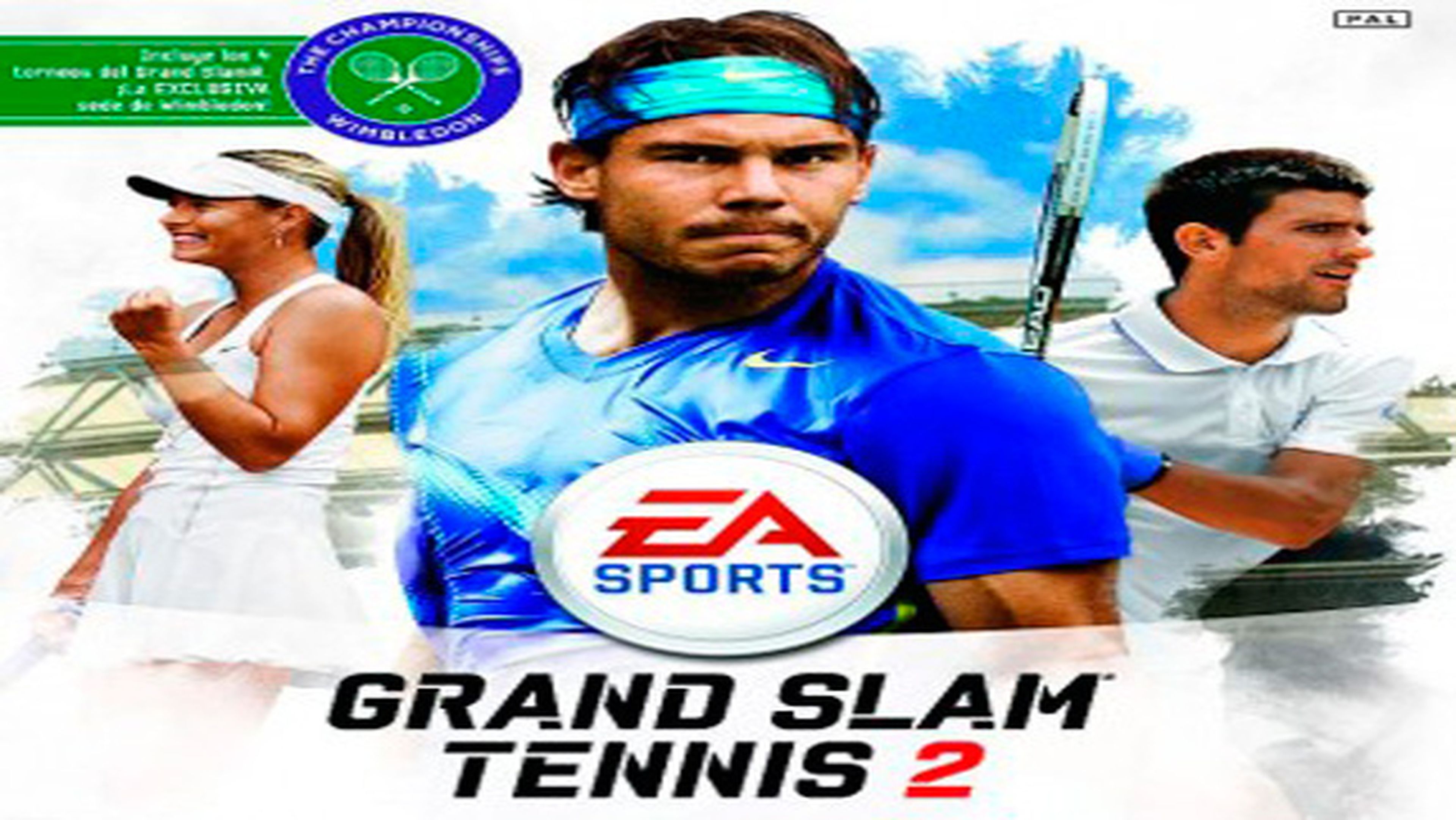 Nadal portada de Grand Slam Tennis 2