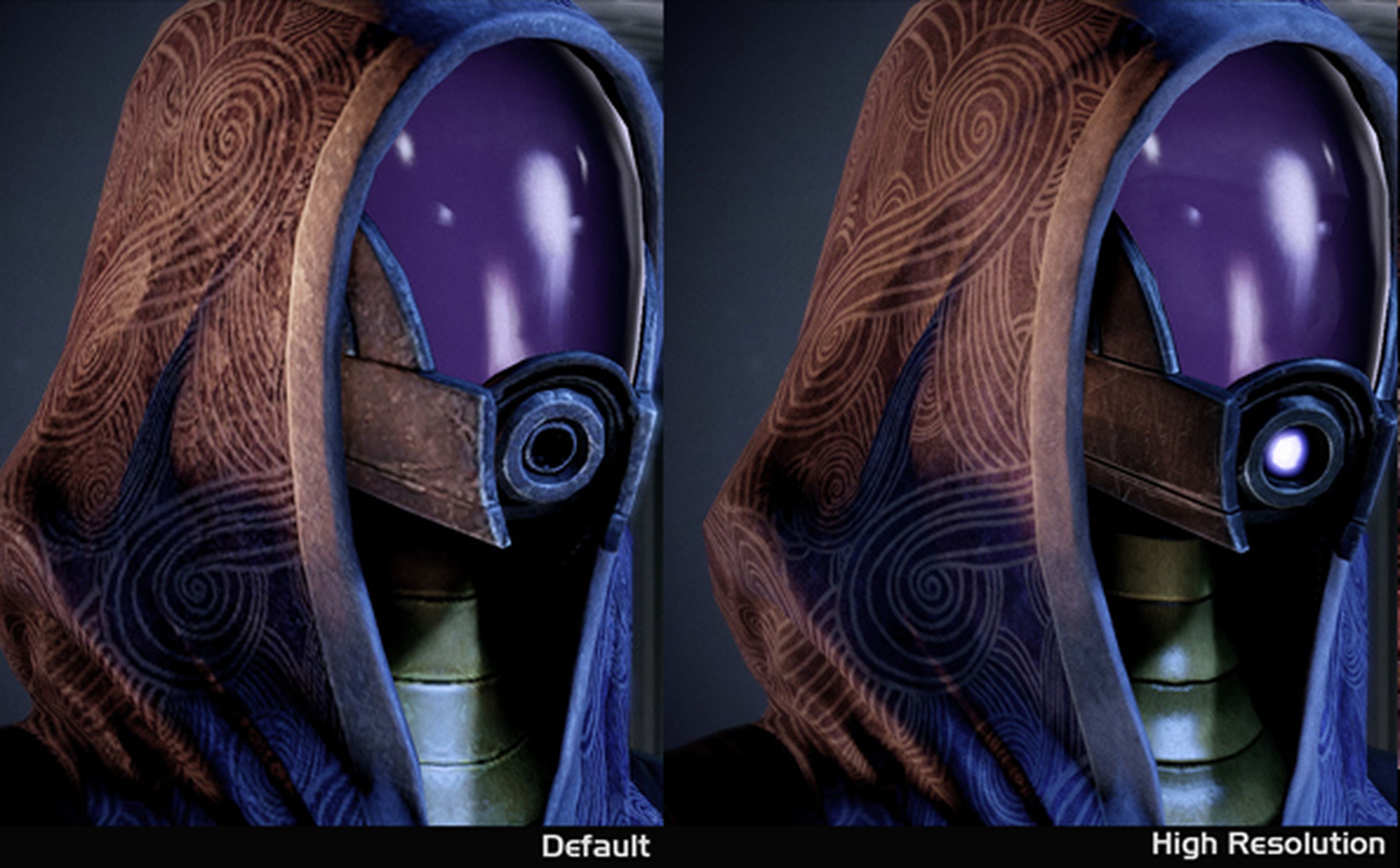Mass Effect 1 y 2 con otras texturas
