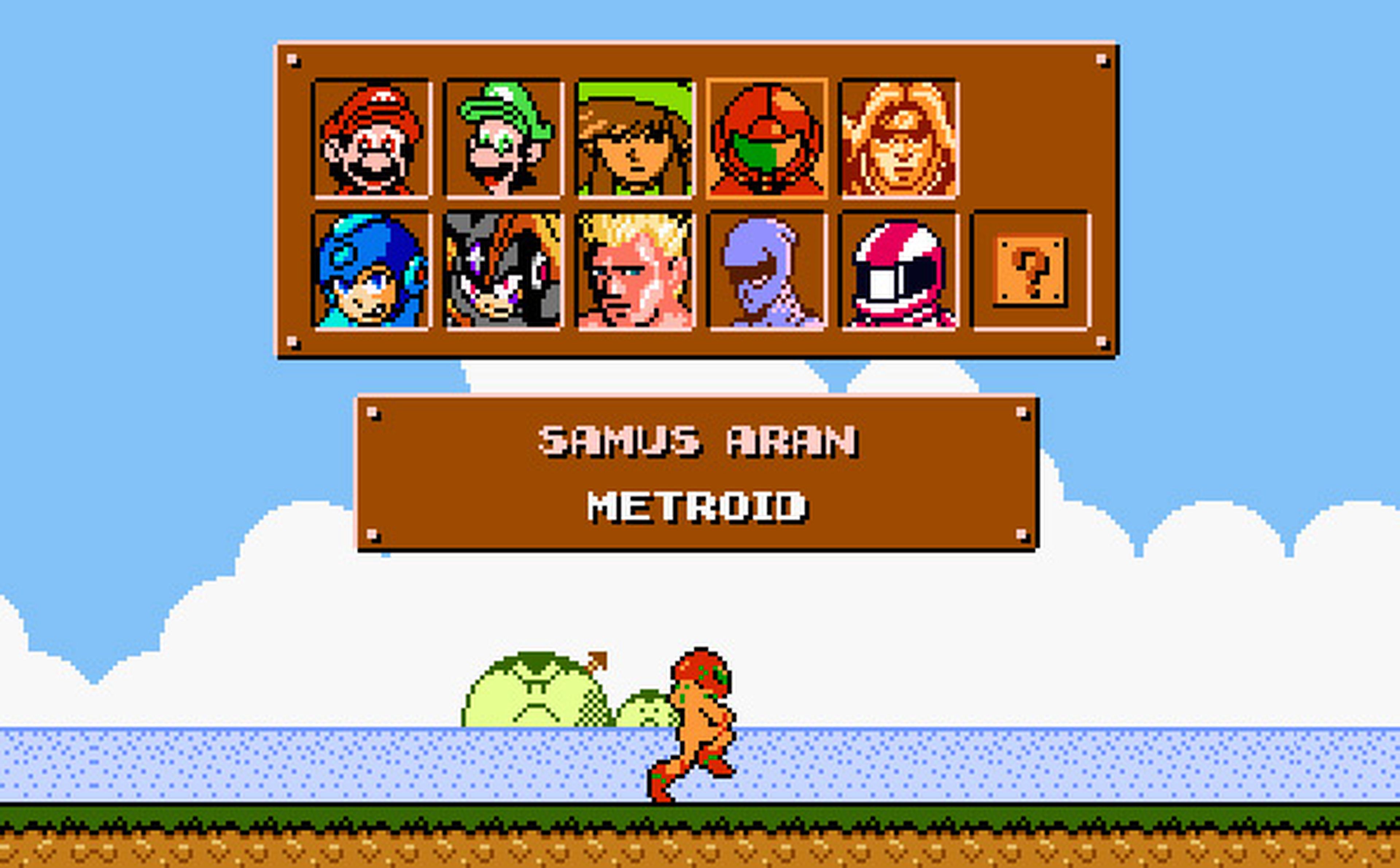 Super Mario Bros. con... ¿Samus o Link?