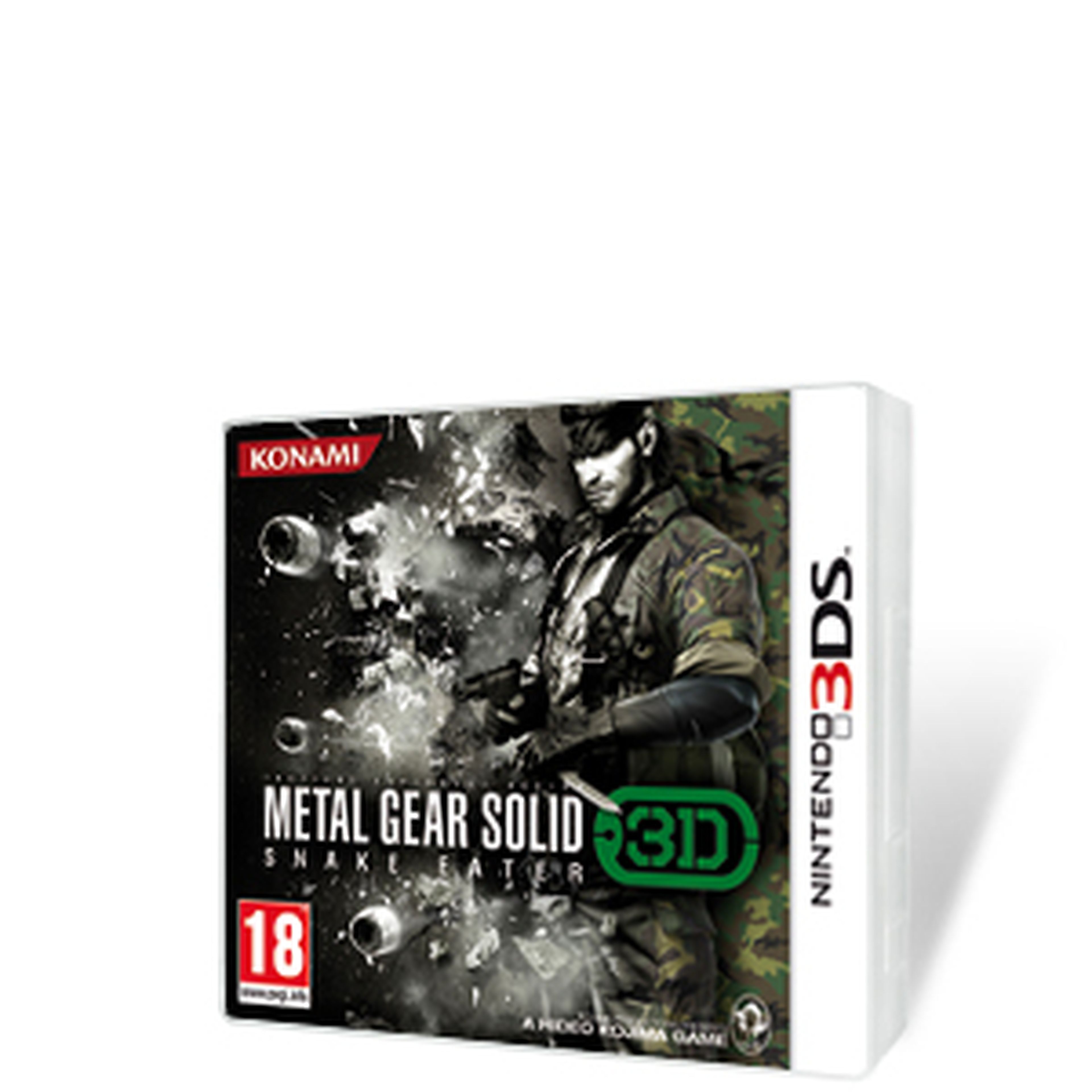 Metal Gear Solid Snake Eater 3D para 3DS