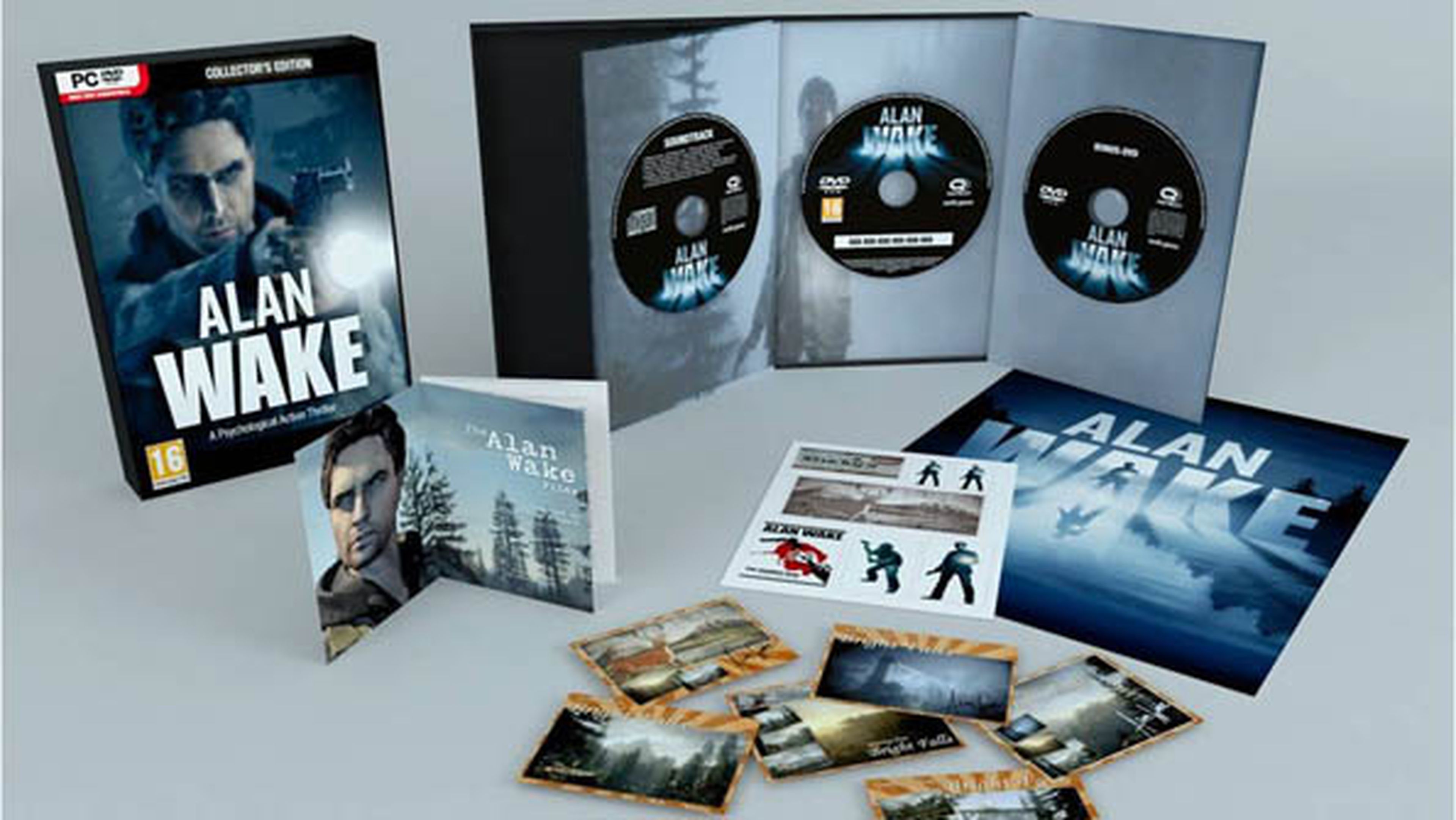 Ала пк. Alan Wake Collectors Edition. Alan Wake коллекционное издание. Alan Wake Xbox 360 Collectors. Alan Wake 2 Collectors Edition.