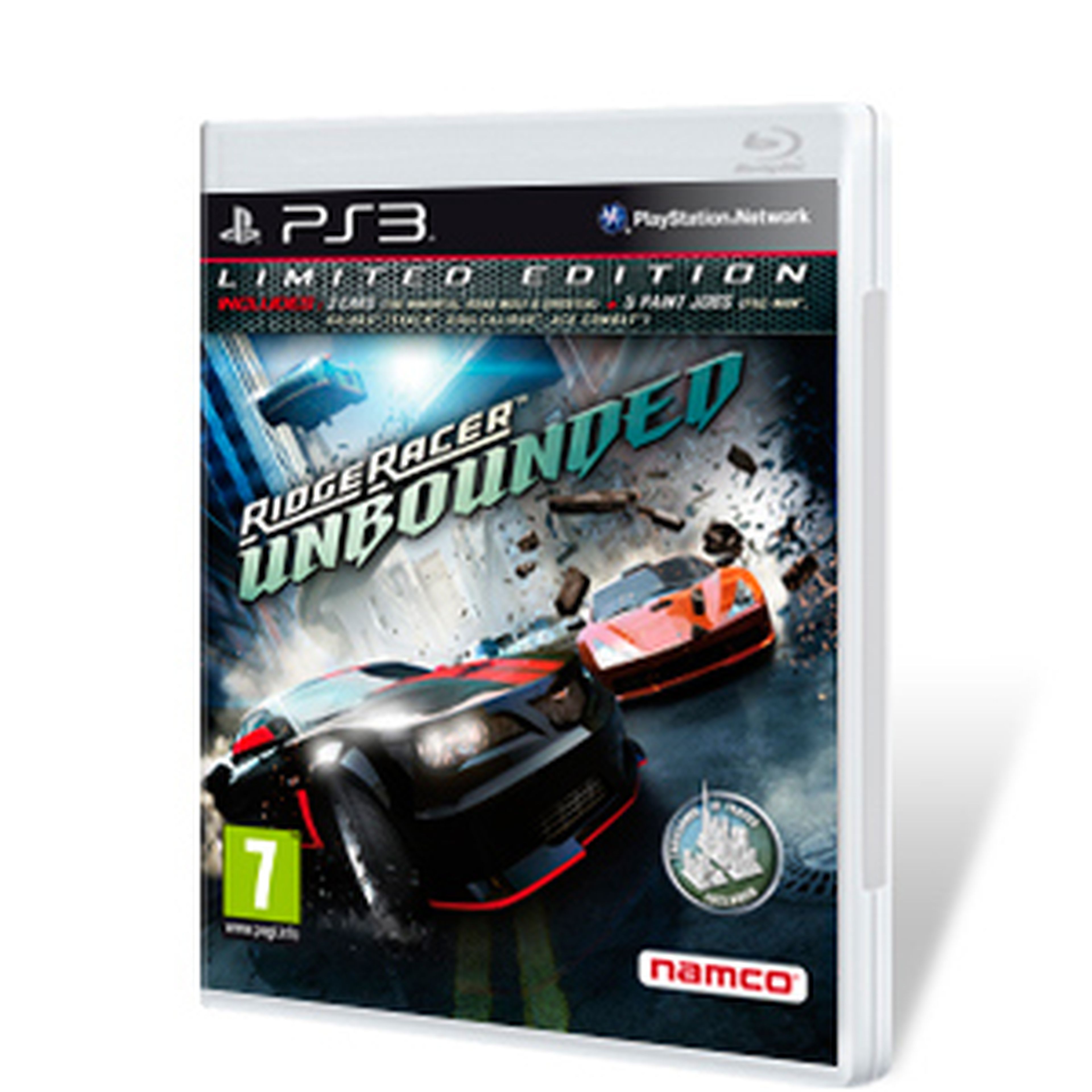 Ridge Racer Unbounded para PS3