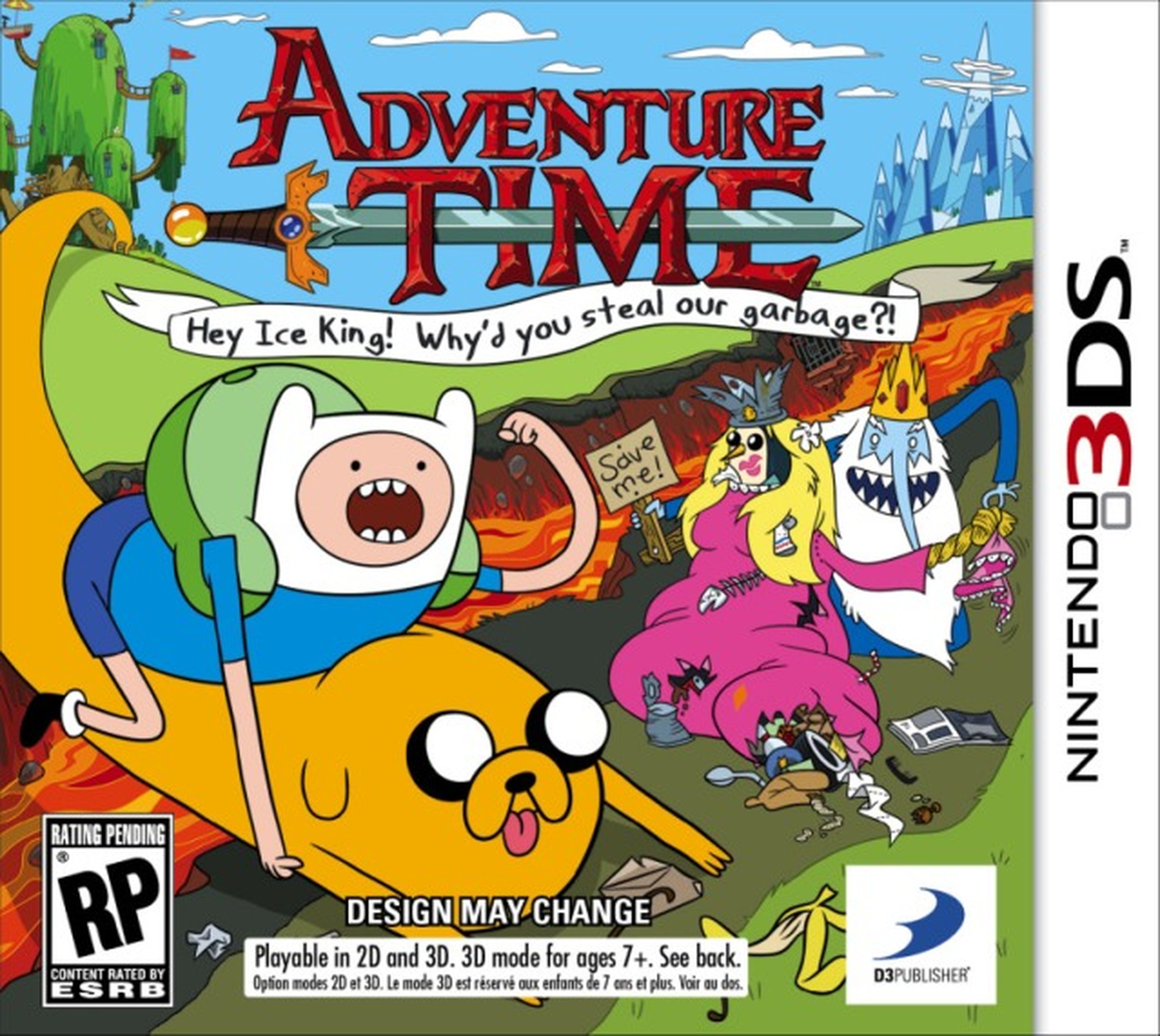 Hora de Aventura, también en 3DS