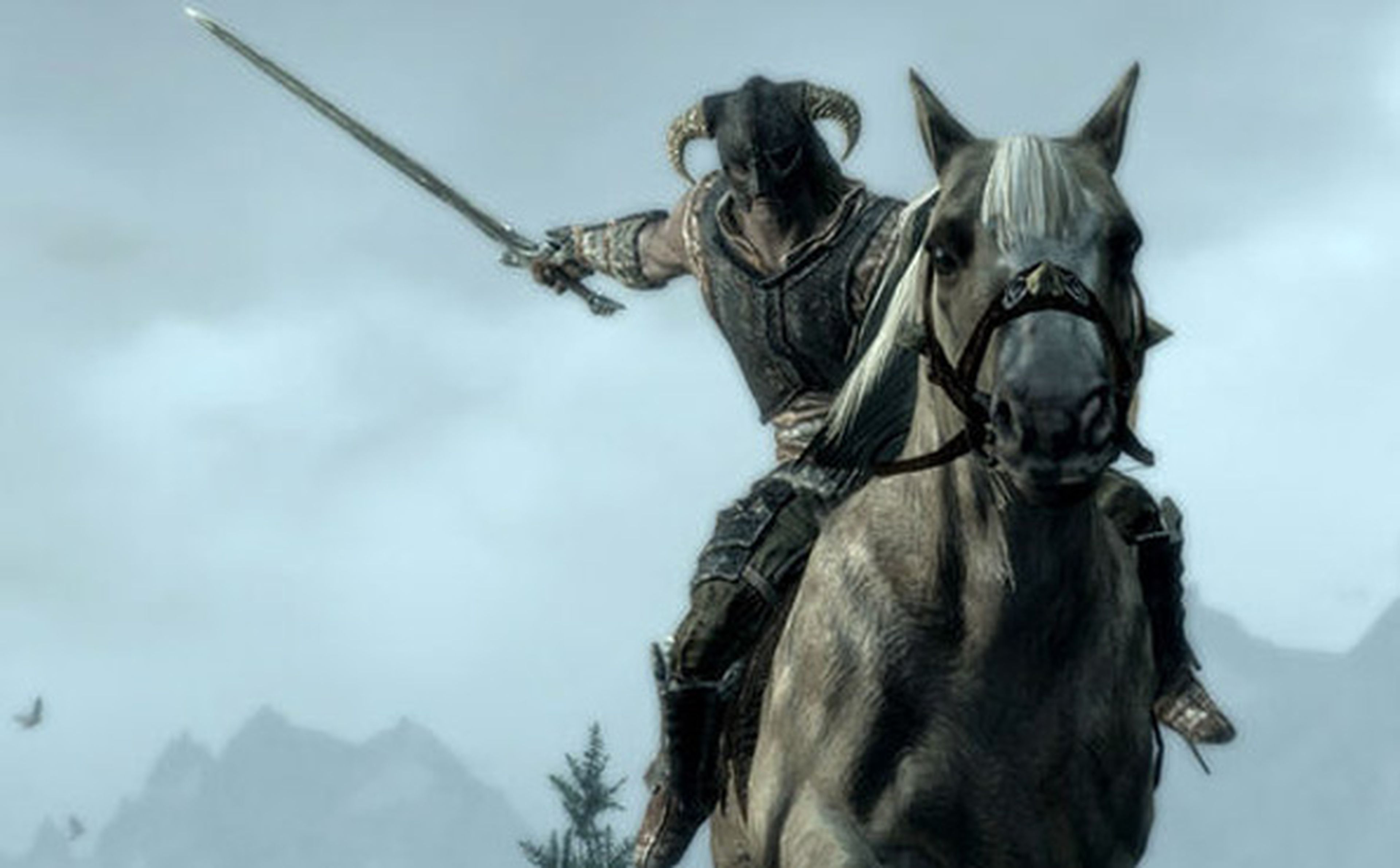 Lucha a lomos de tu caballo en Skyrim