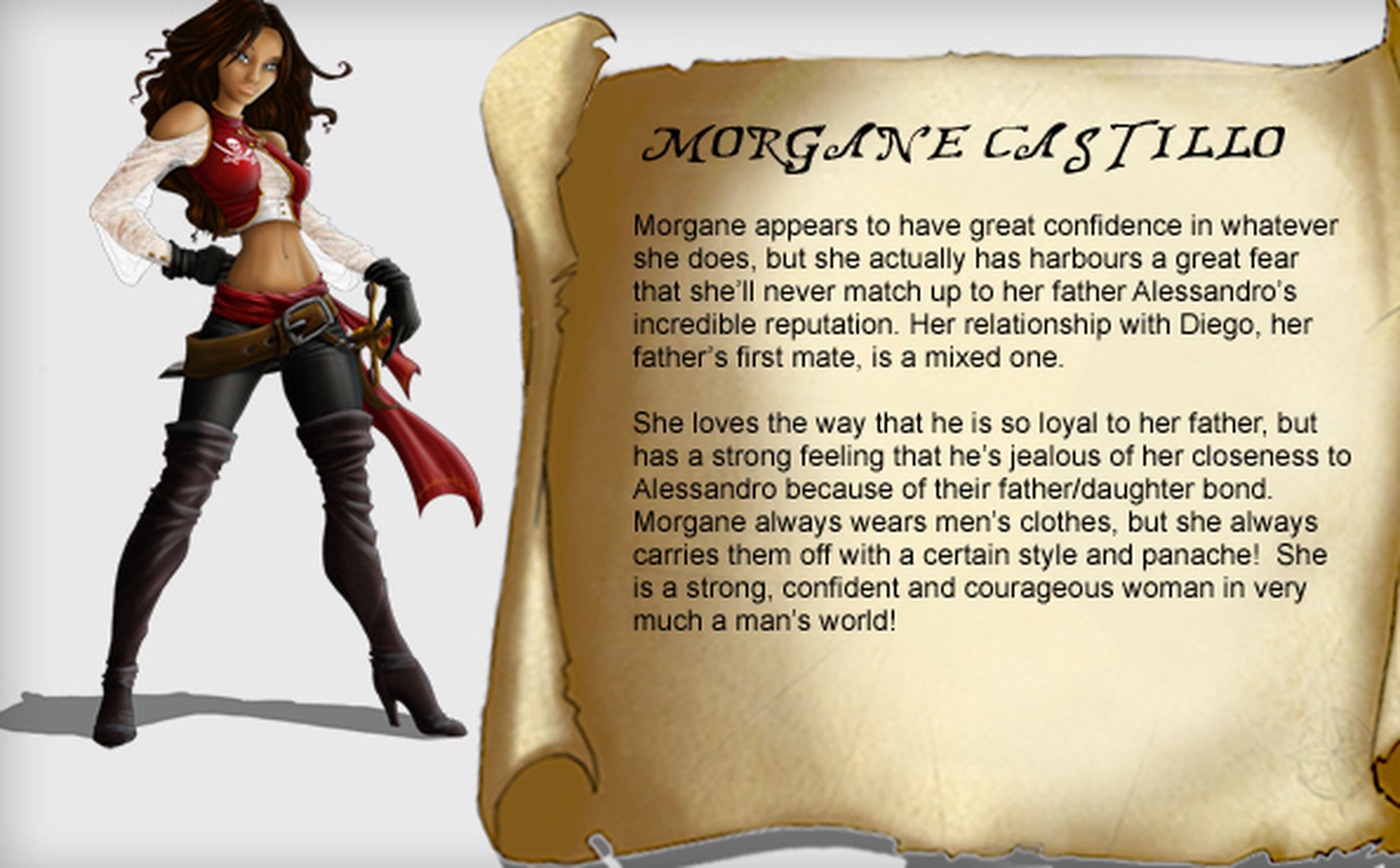 Captain Morgane, una nueva aventura de piratas