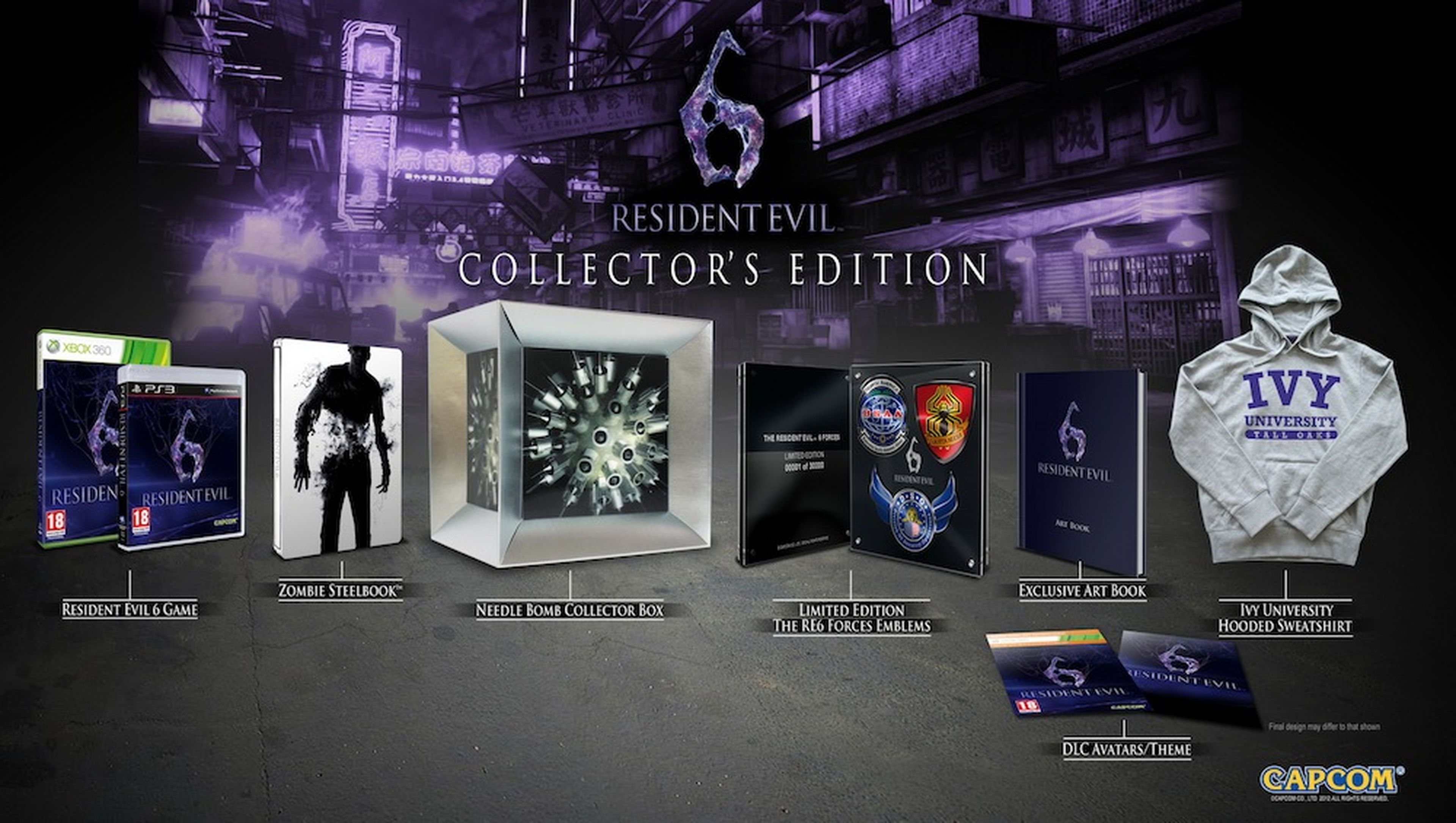 Edición coleccionista de Resident Evil 6