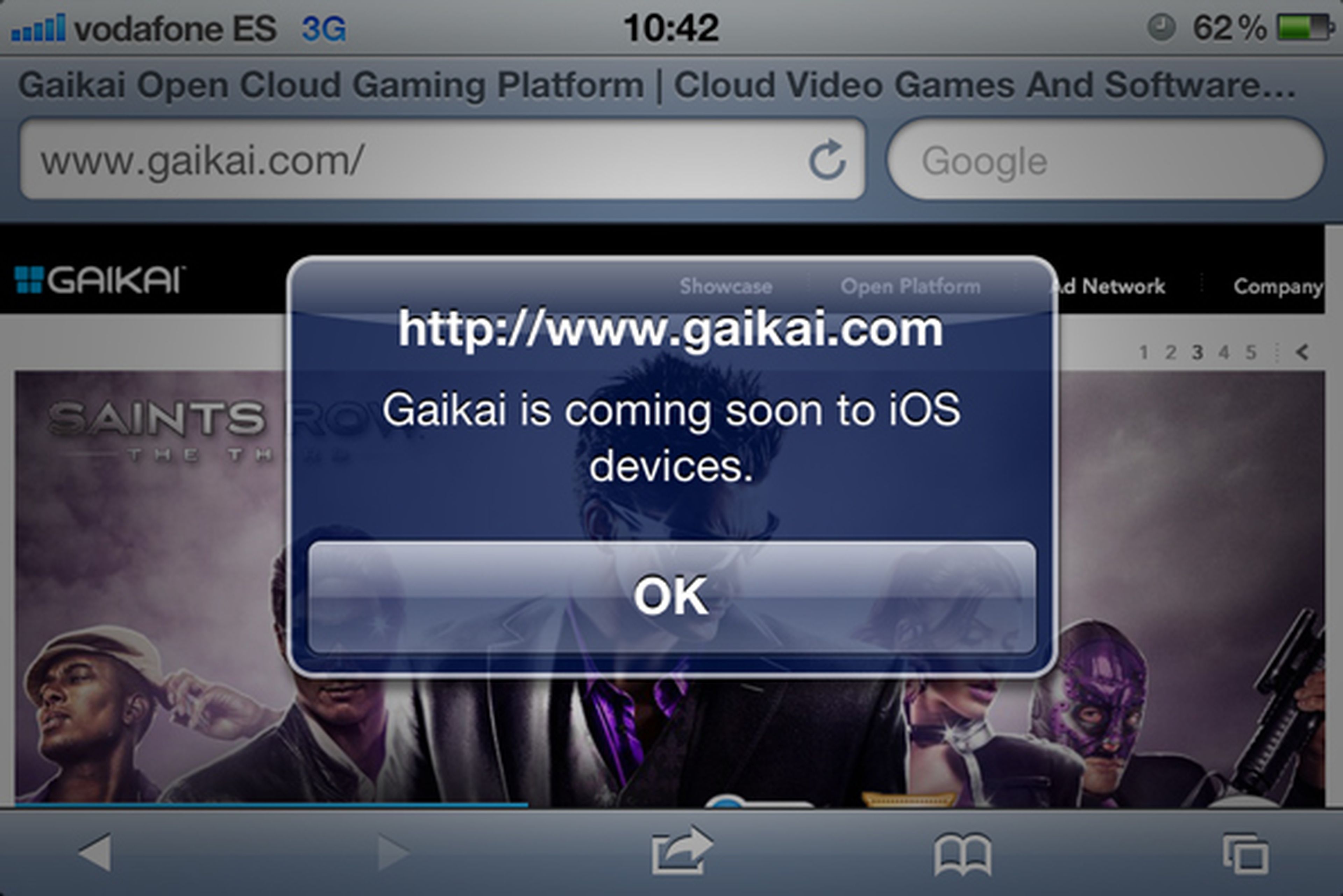 Gaikai llegará a dispositivos iOS