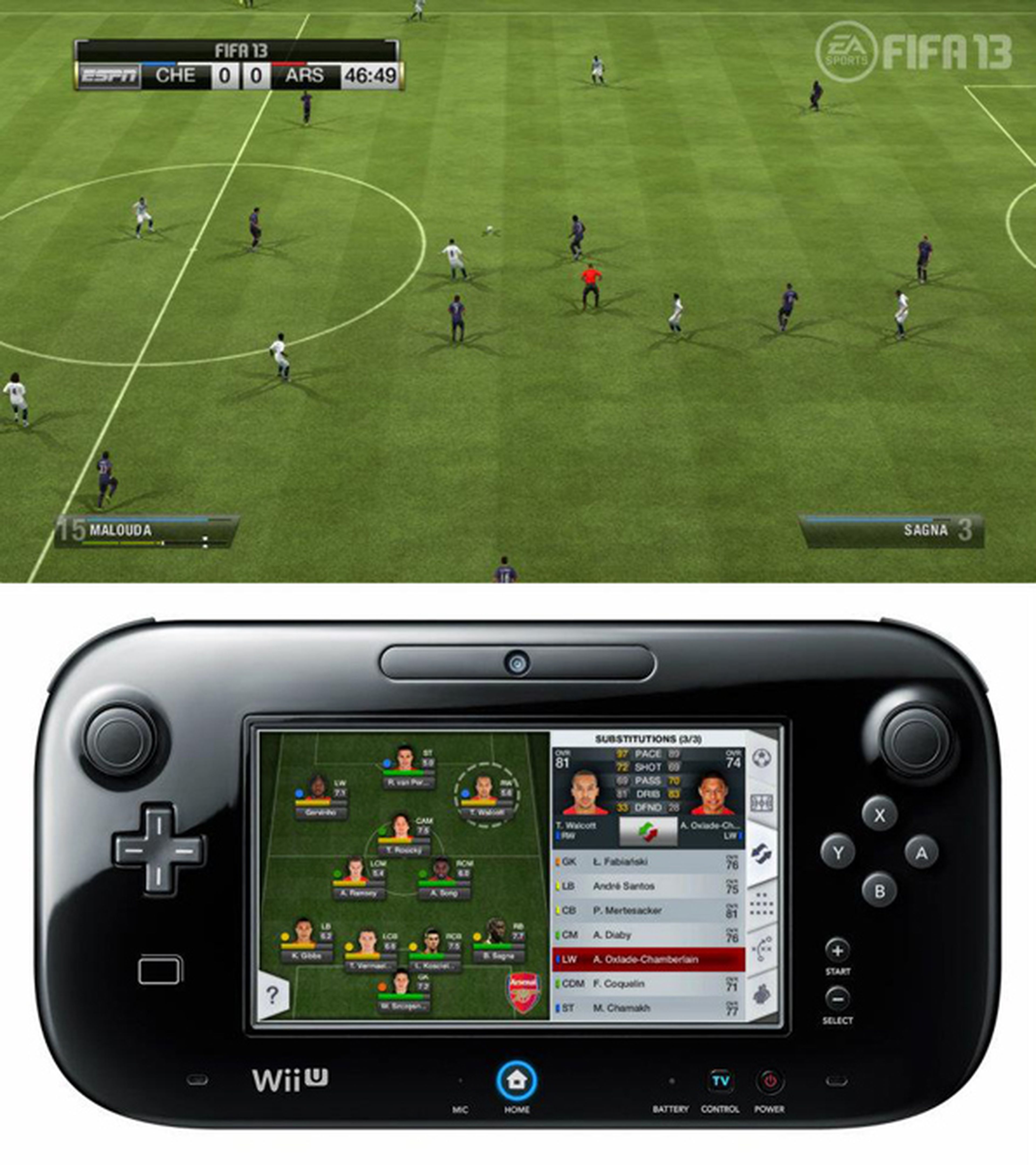 Imágenes de FIFA 13 para Wii U