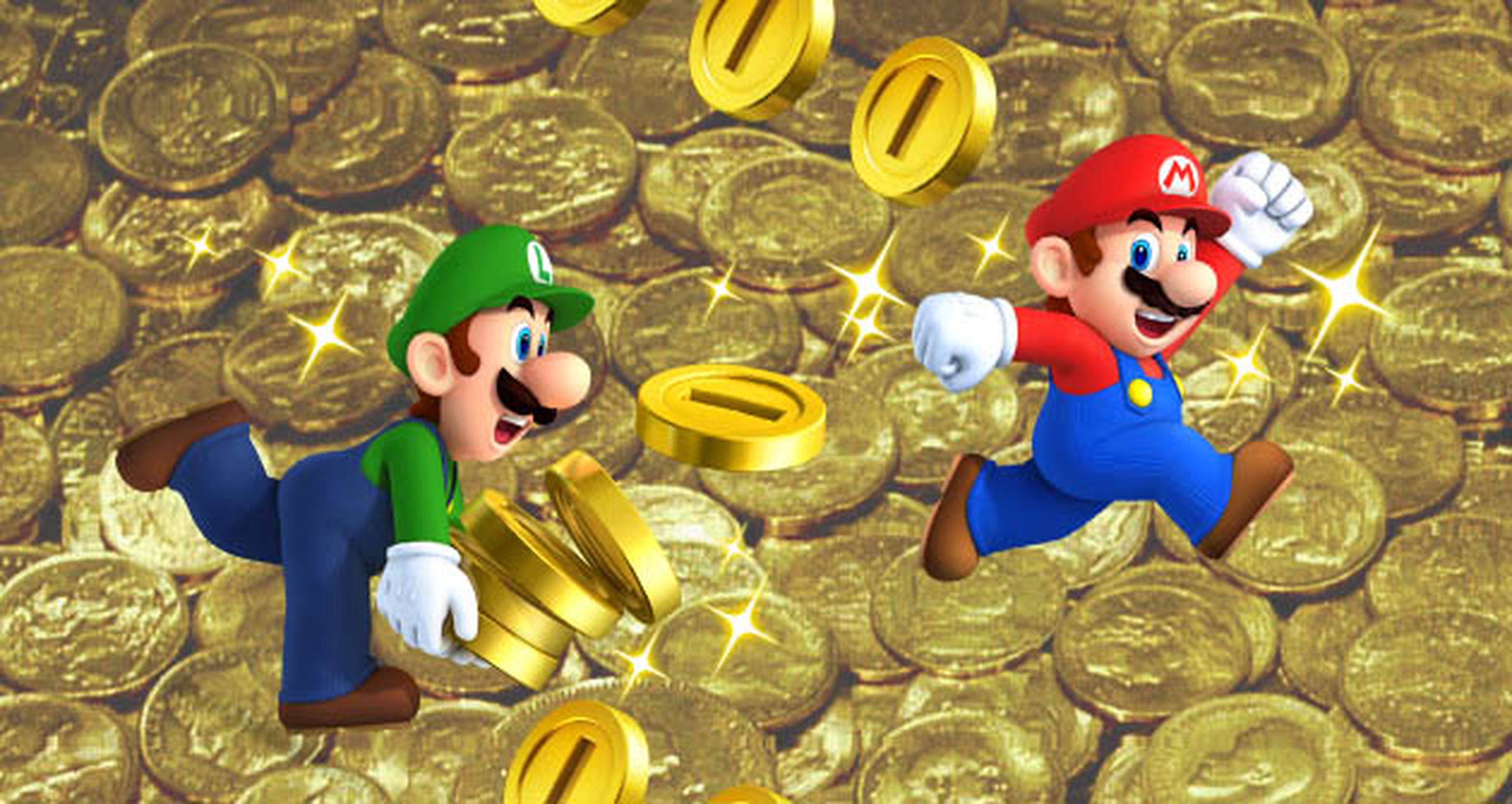 Millones de monedas recogidas en New Super Mario Bros. 2