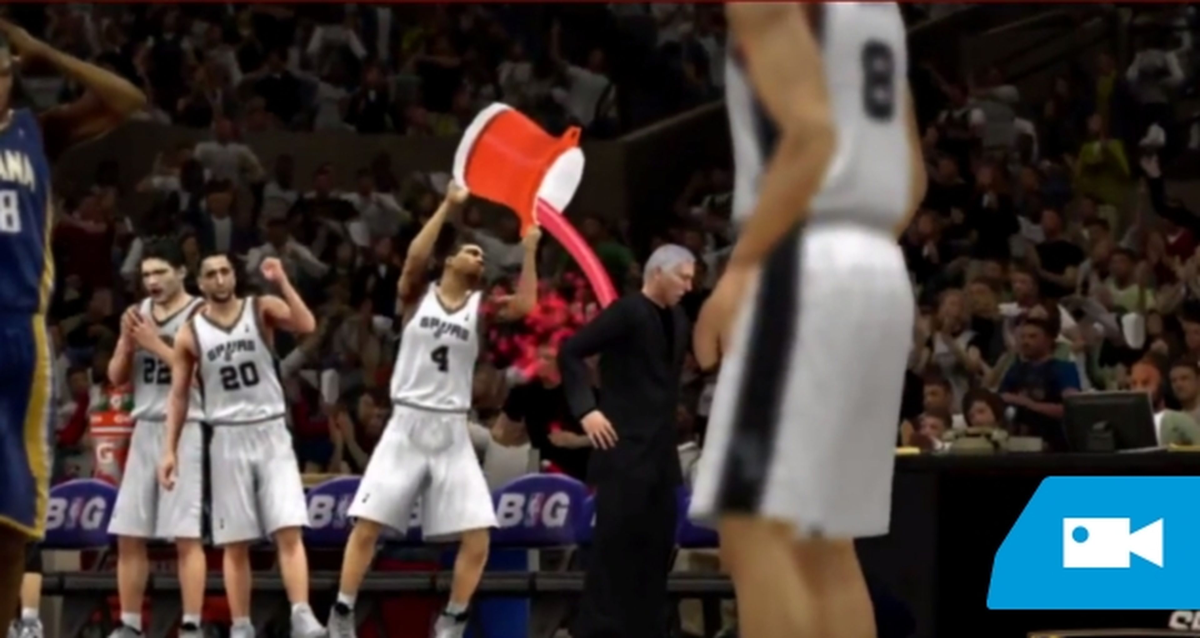 El uso de Kinect en NBA 2K13