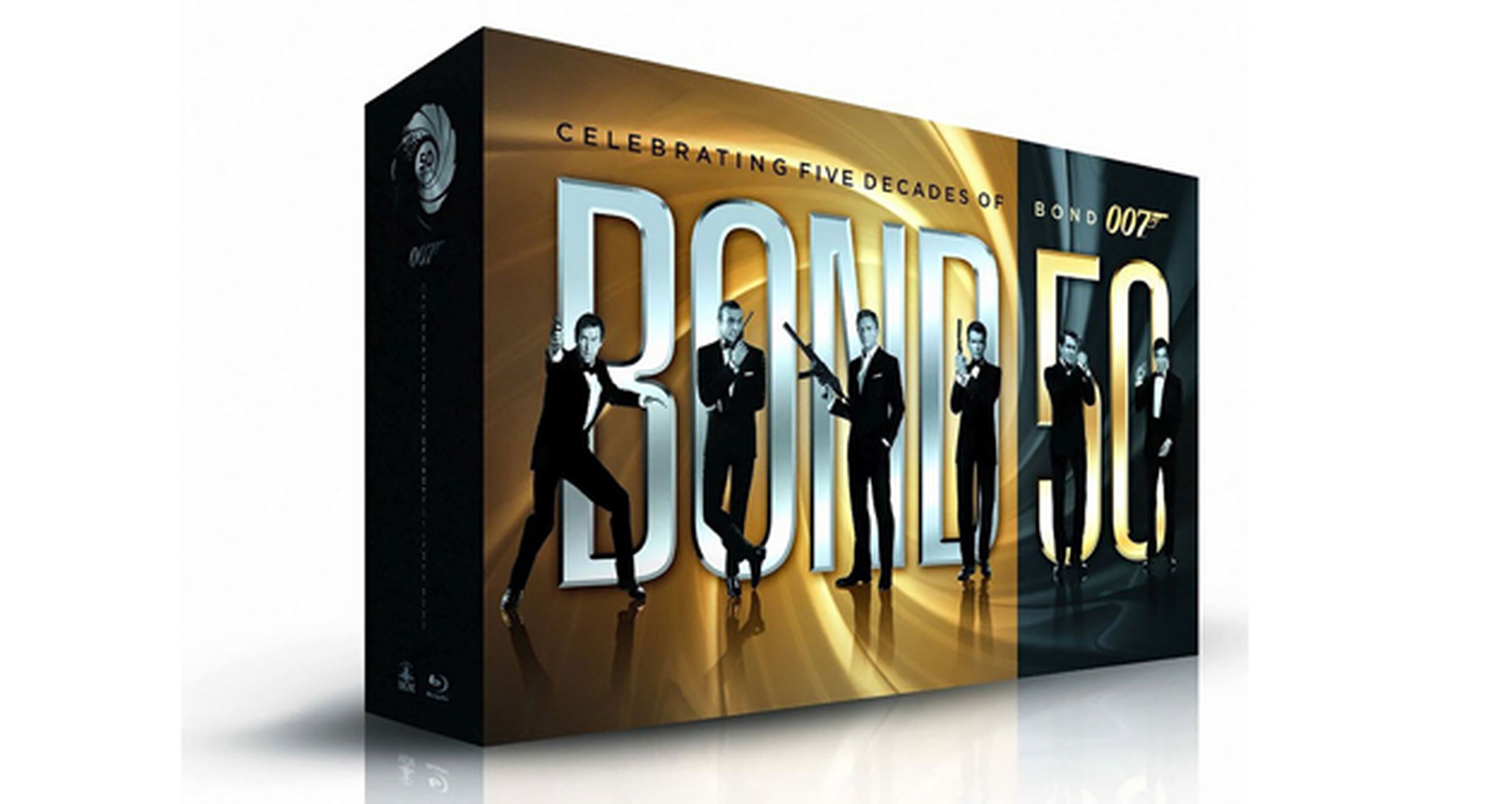 Toda la saga de Bond en Blu-Ray