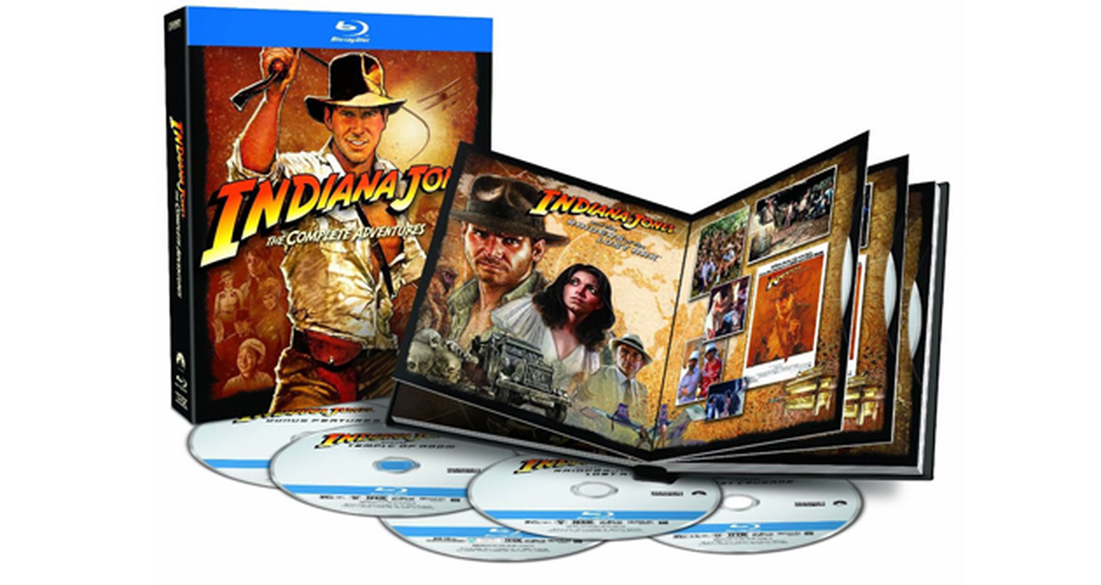 Indiana Jones: las aventuras completas en Blu-Ray
