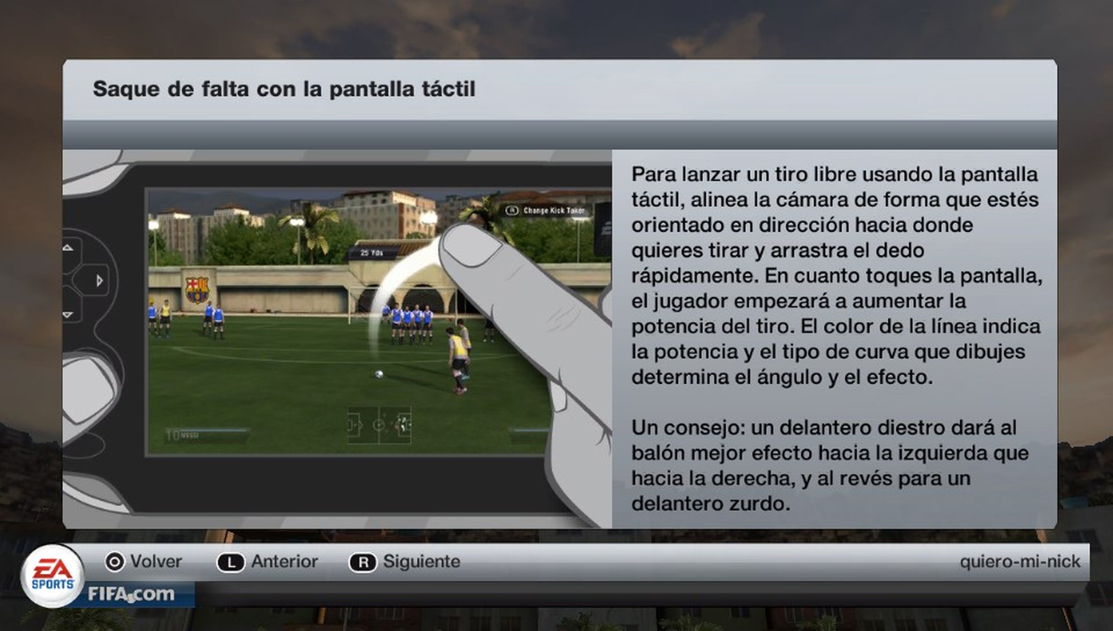 Análisis portátil de FIFA 13 en PS Vita